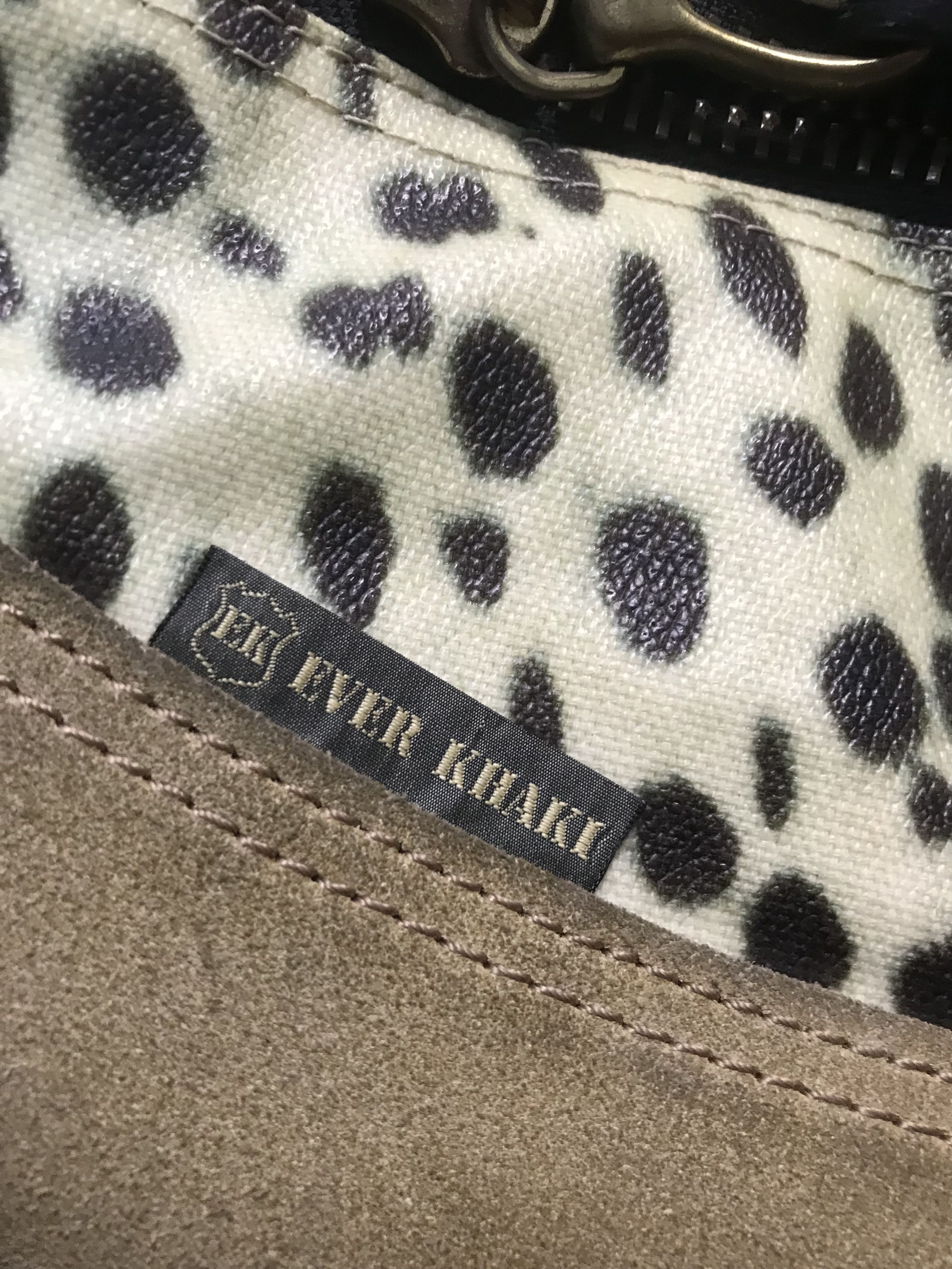 Japanese Brand Leopard Style Banana Half Leather Sling Bag Size ONE SIZE - 8 Thumbnail