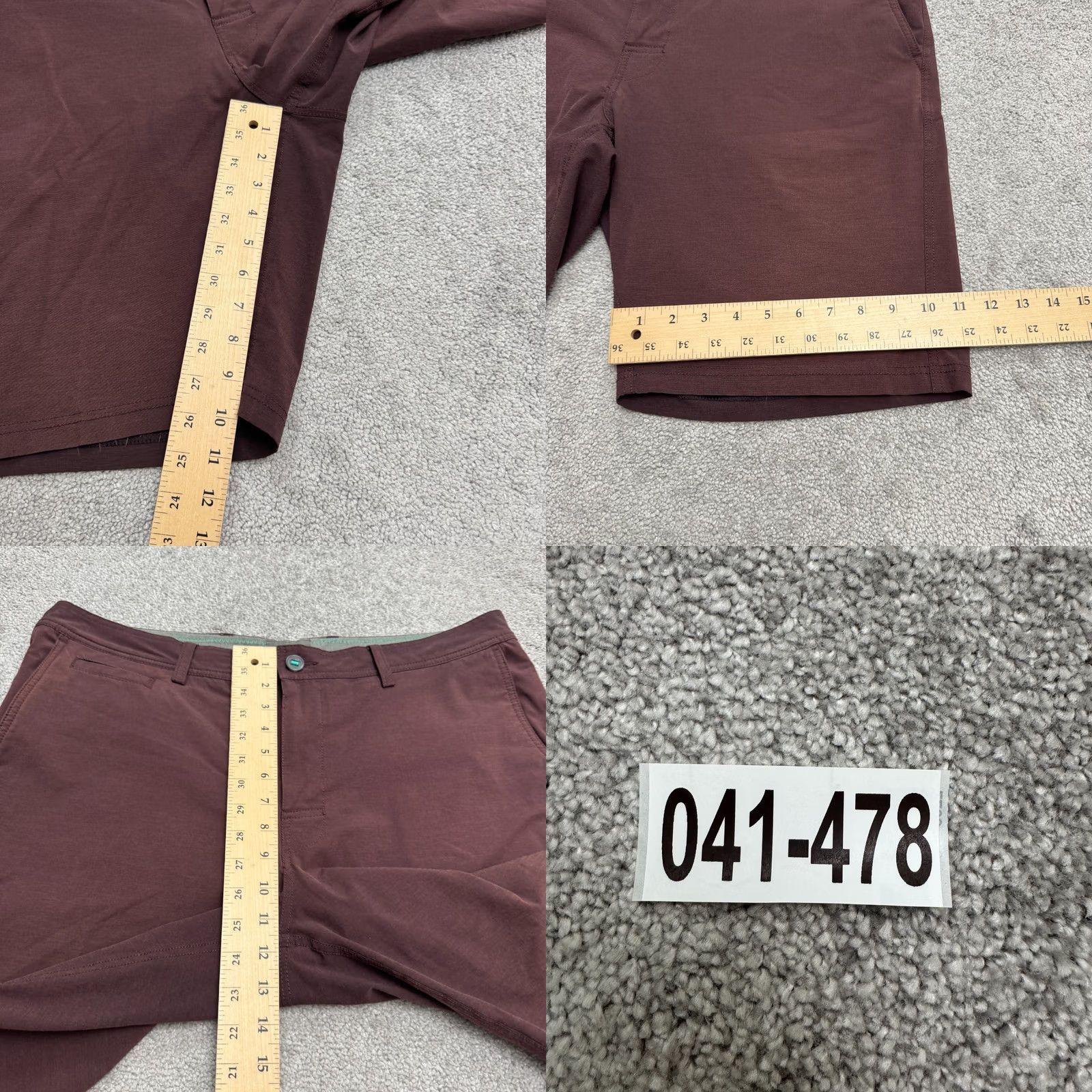 Vintage Linksoul Performance Boardwalk Golf Hybrid Chino Shorts Mens 38 Brown Stretch Size US 38 / EU 54 - 9 Thumbnail