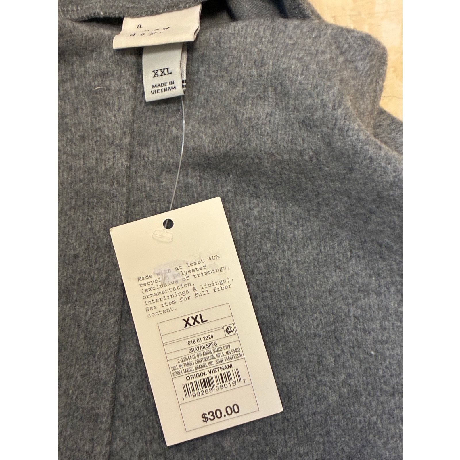 The Unbranded Brand Women's Long Sleeve Brushed Mockneck Top -A New Day Gray XXL Size XXL / US 16-18 / IT 52-54 - 6 Thumbnail