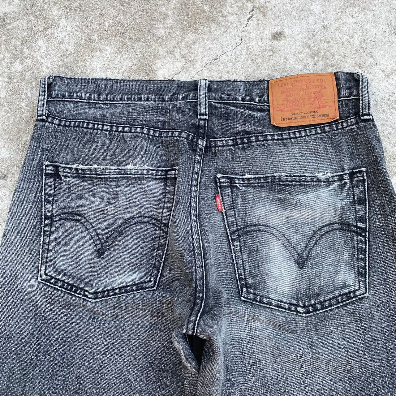 Levi's Vintage Levis 501 Distressed Denim Kurt Cobain Style Size US 32 / EU 48 - 12 Thumbnail