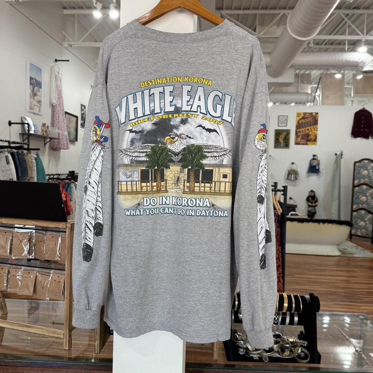 Harley Davidson × Vintage Vintage Y2K 2000’s Biker Long sleeve Tee Size US XL / EU 56 / 4 - 1 Thumbnail