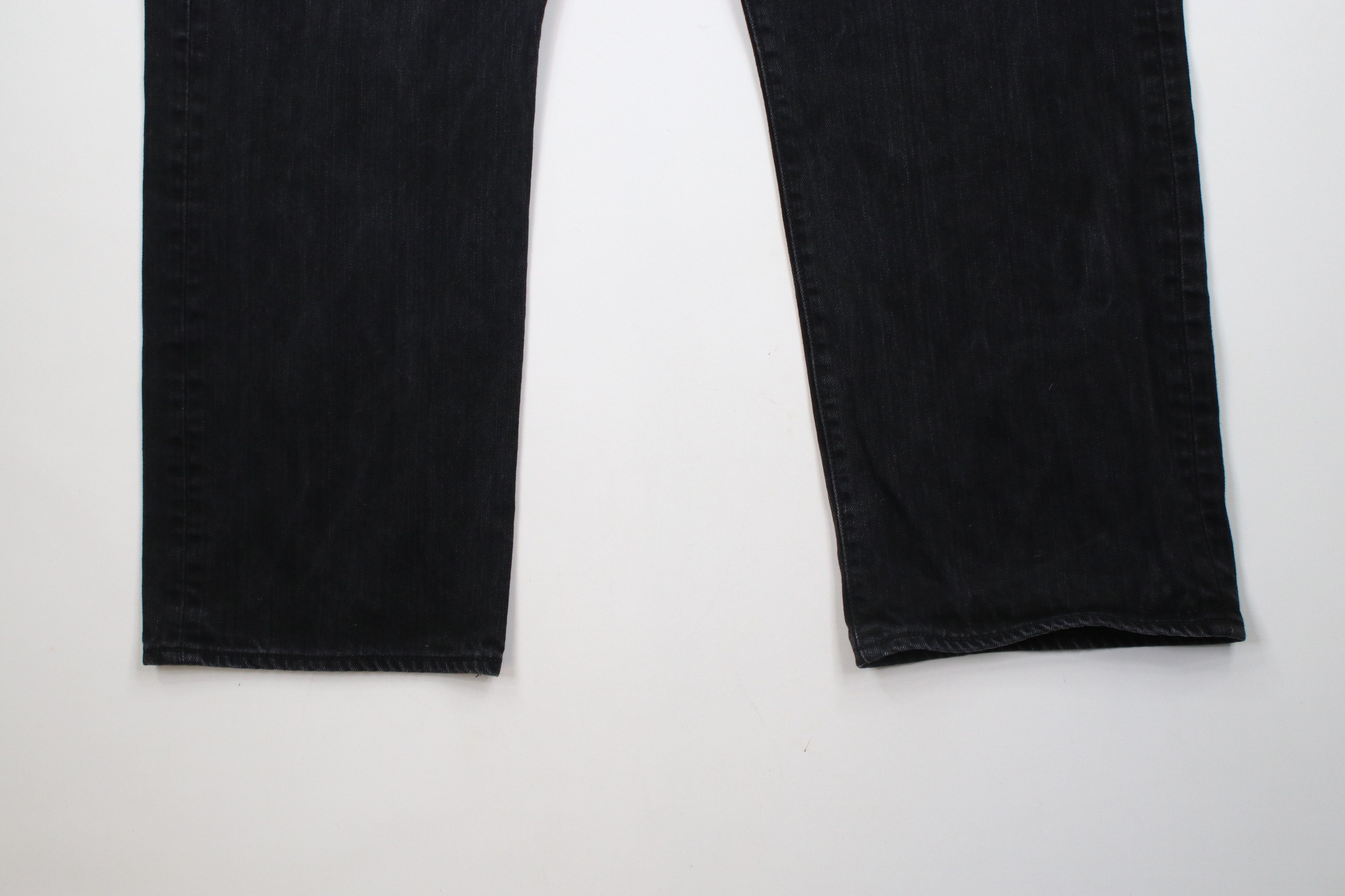 Levi's × Vintage Vintage Y2K Levis 501xx Fly Original Fit Denim Jeans Black Size US 44 / EU 60 - 4 Thumbnail