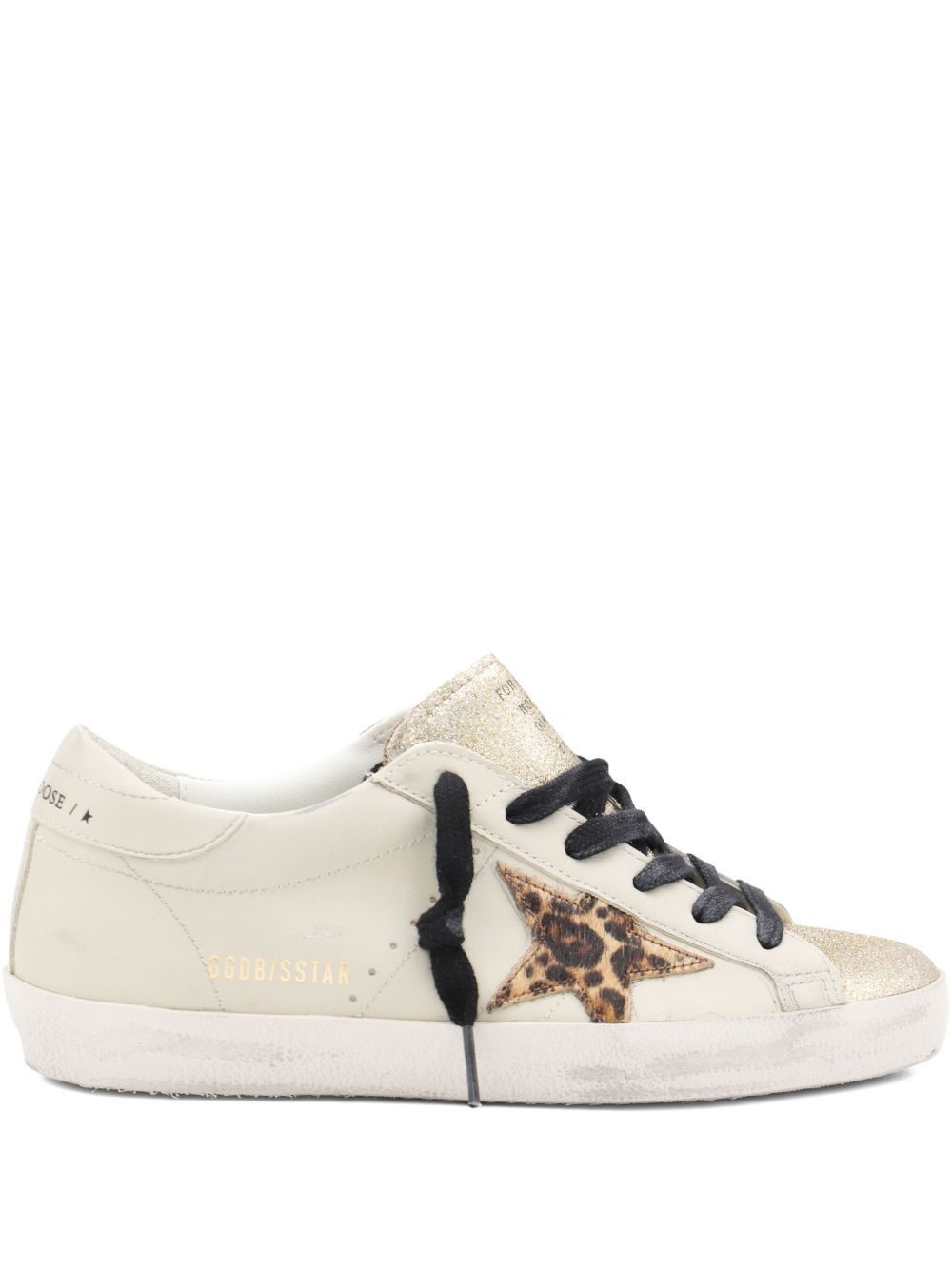 Golden Goose SUPER-STAR LEATHER SNEAKERS Size US 5 / IT 35 - 1 Thumbnail