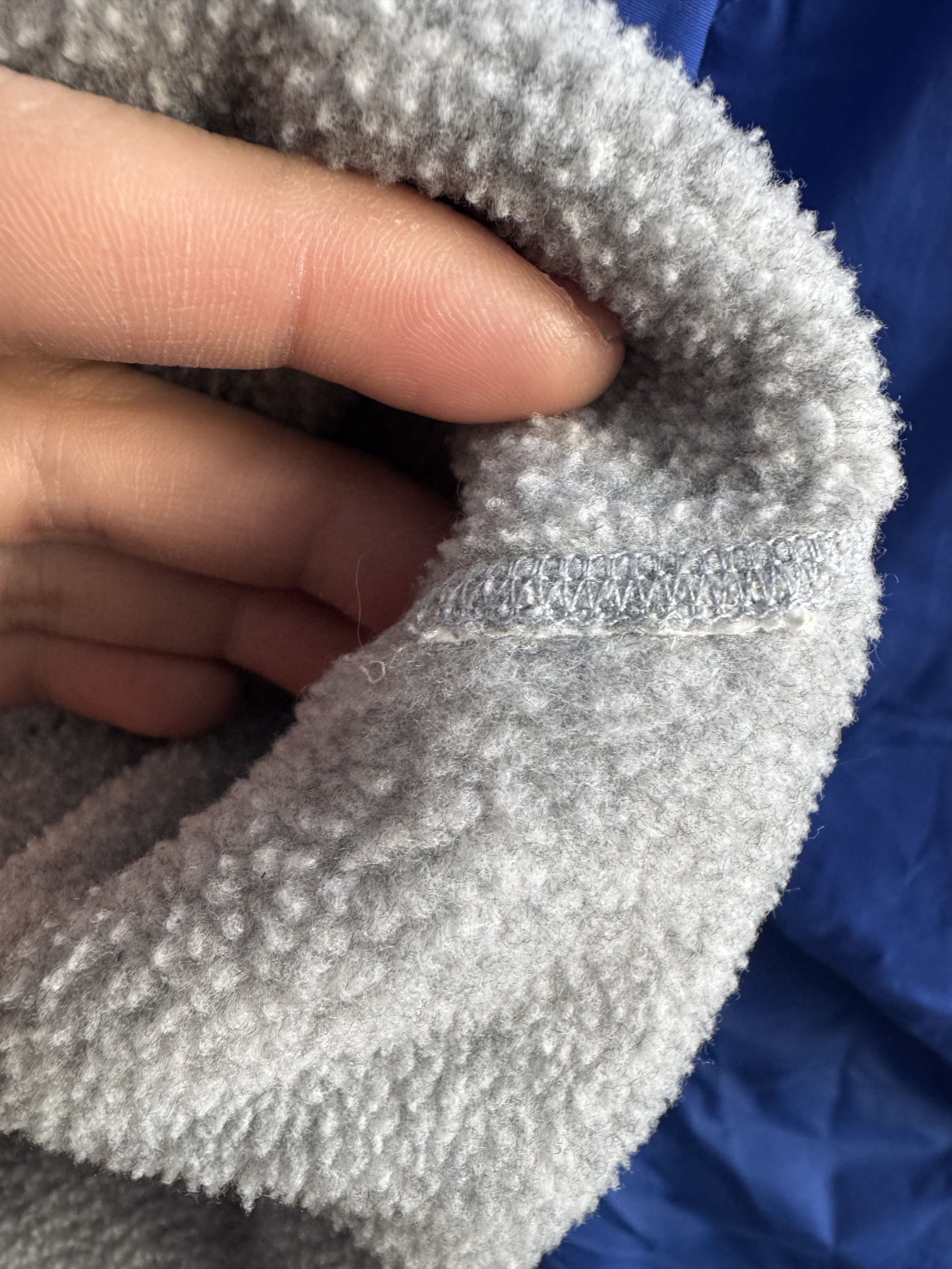 Patagonia 90s Patagonia Shelled Synchilla Fleece Jacket Size M Blue Size US M / EU 48-50 / 2 - 6 Thumbnail
