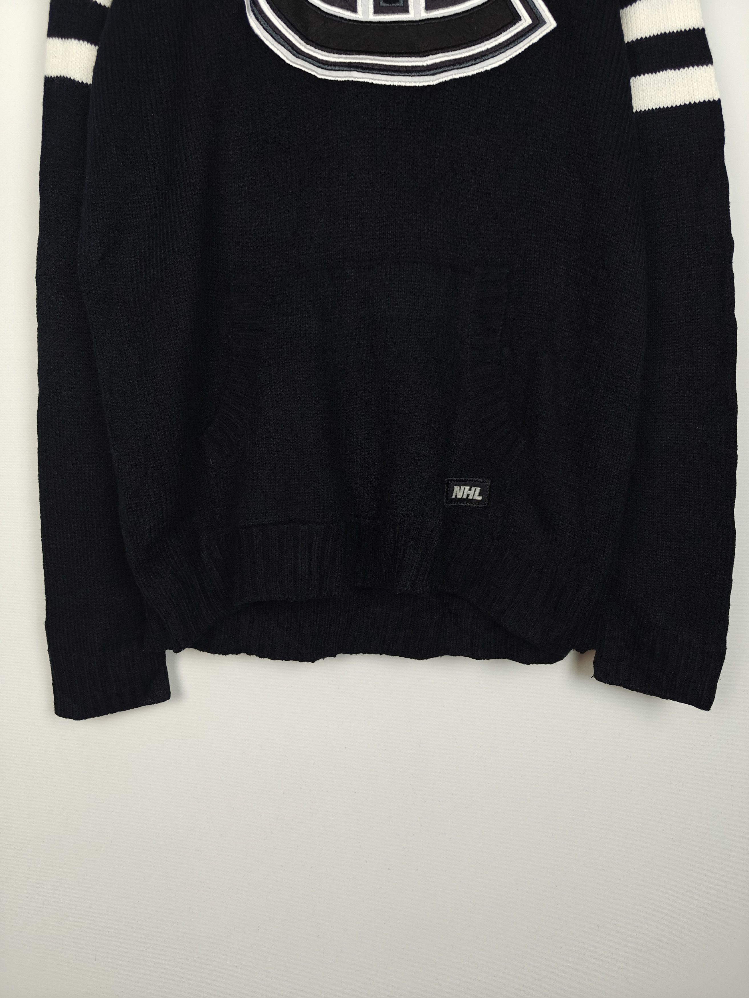 NHL NHL Montreal Canadiens Hoodie Knit Sweater Black size M Size US M / EU 48-50 / 2 - 3 Thumbnail