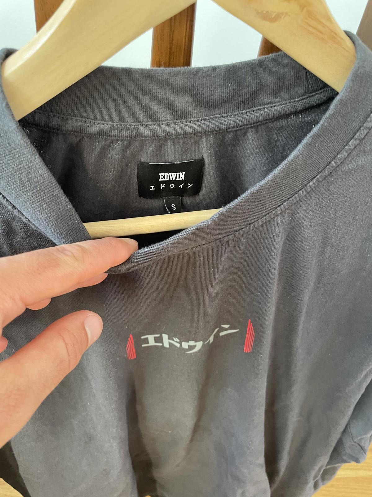 Edwin Edwin long sleeve grey shirt men S Size US S / EU 44-46 / 1 - 2 Thumbnail