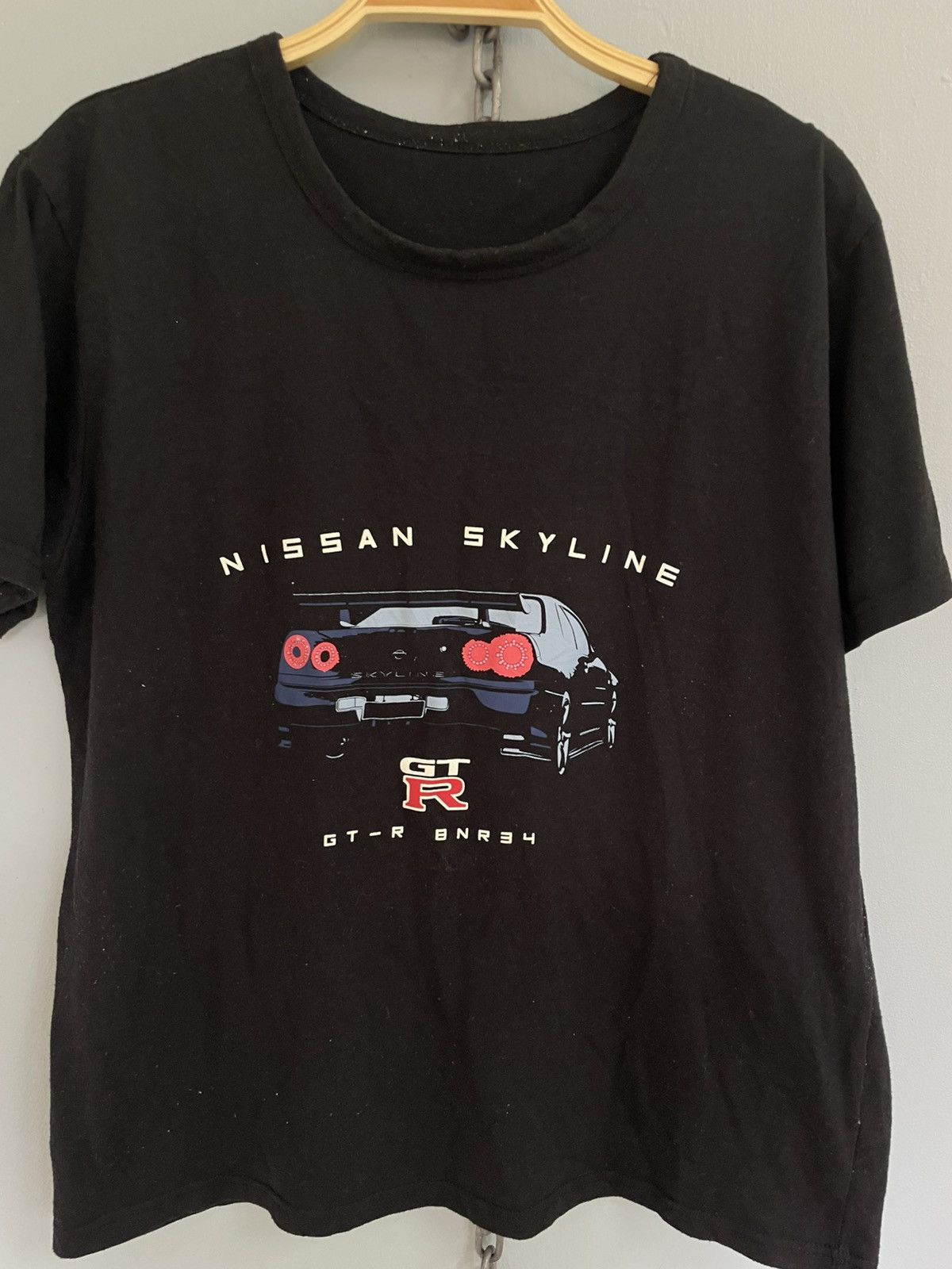 Japanese Brand Nissan Skyline GT-R promo t shirt Size US L / EU 52-54 / 3 - 3 Thumbnail