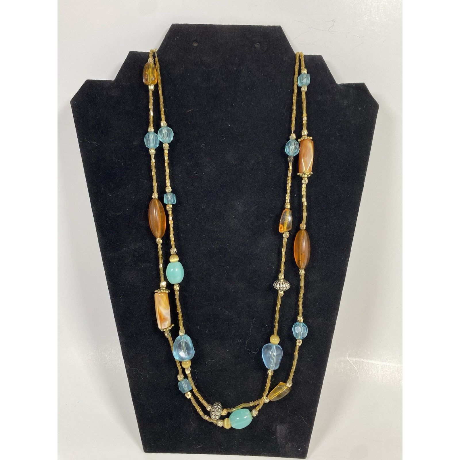 Other Beaded Necklace Stamped 14/20K Size ONE SIZE - 1 Thumbnail