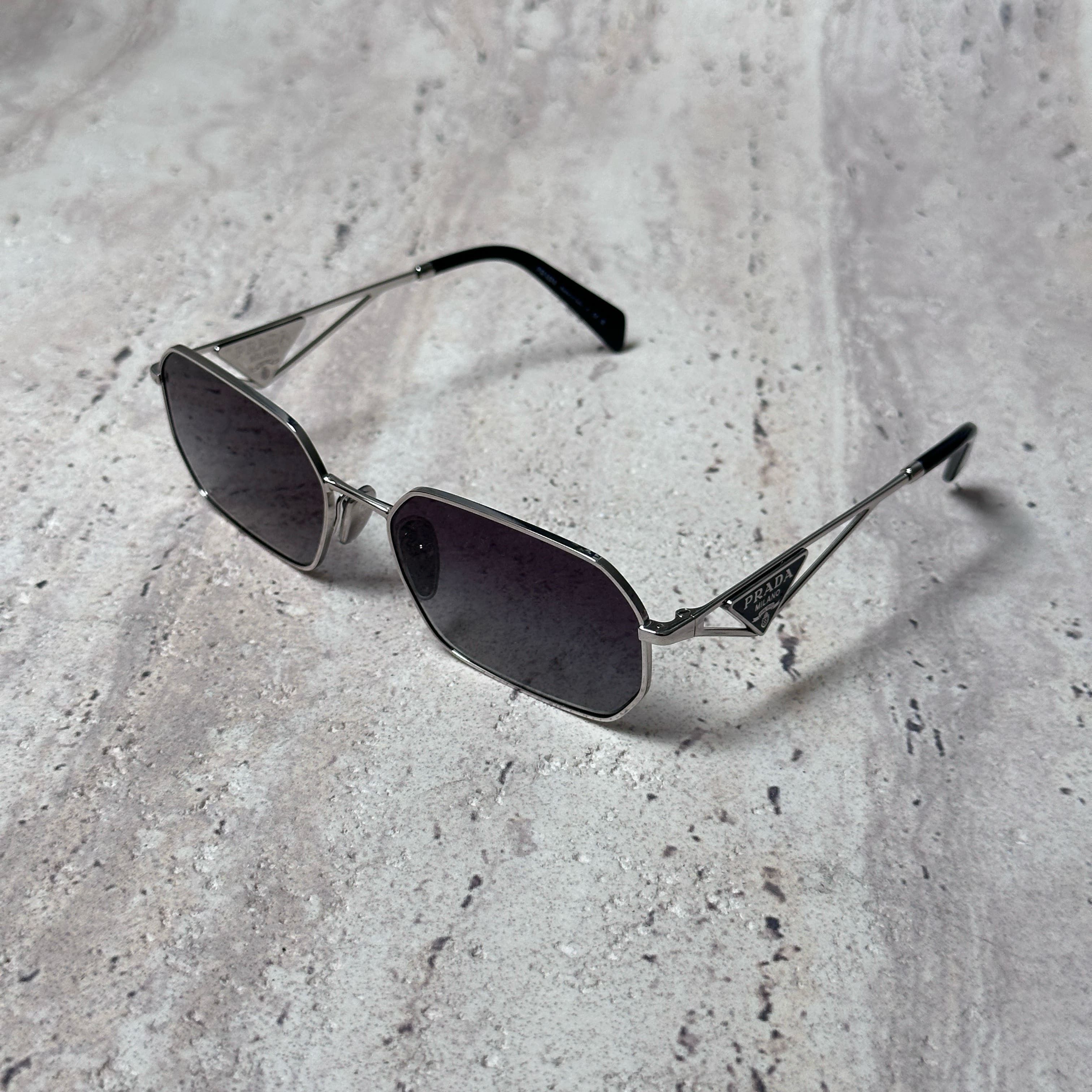 Prada PRADA 0PR A51S 1BC90A SUNGLASSES Size ONE SIZE - 5 Thumbnail