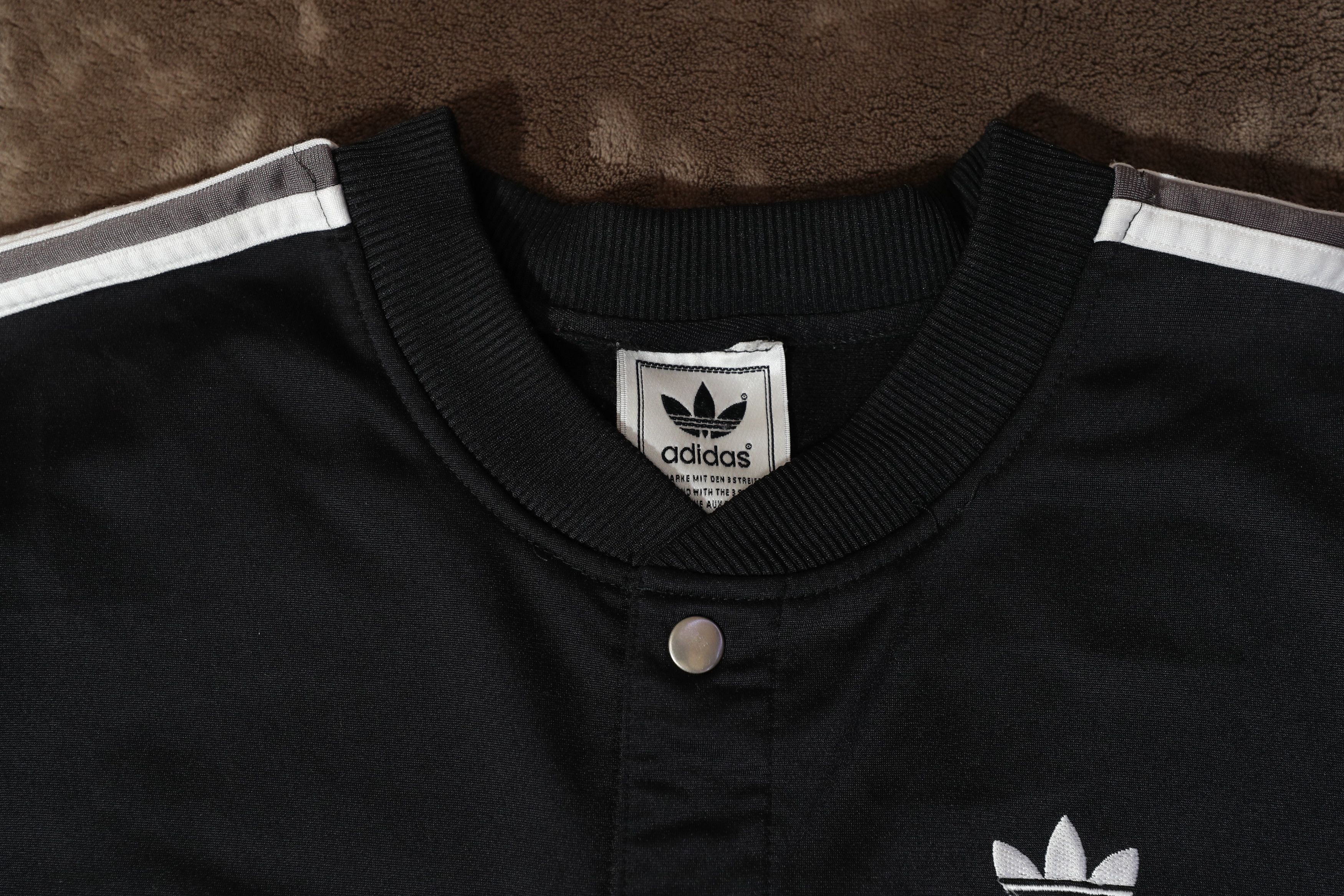 Adidas Vintage Adidas Snap On Warm Up Shirt (XL) Size US XL / EU 56 / 4 - 7 Thumbnail