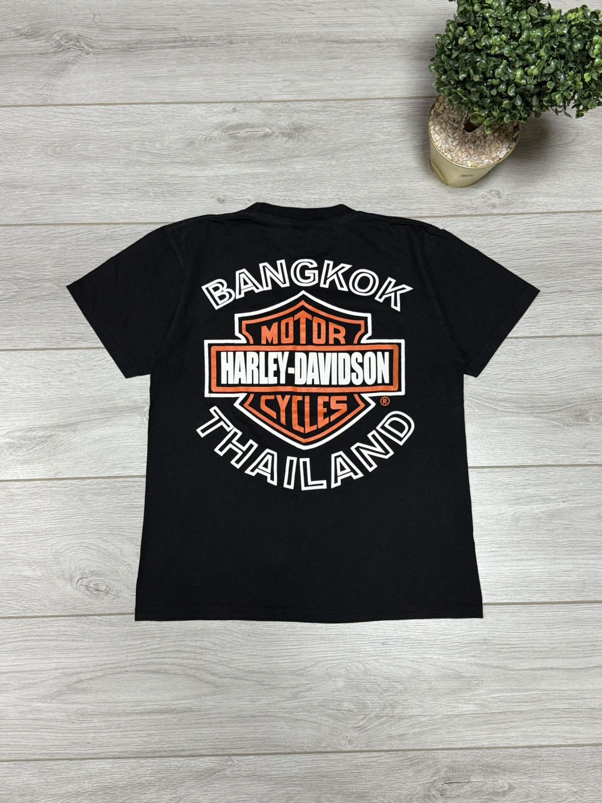 Harley Davidson Harley Davidson Bangkok Thailand tee shirt foreign letters Size US S / EU 44-46 / 1 - 2 Thumbnail