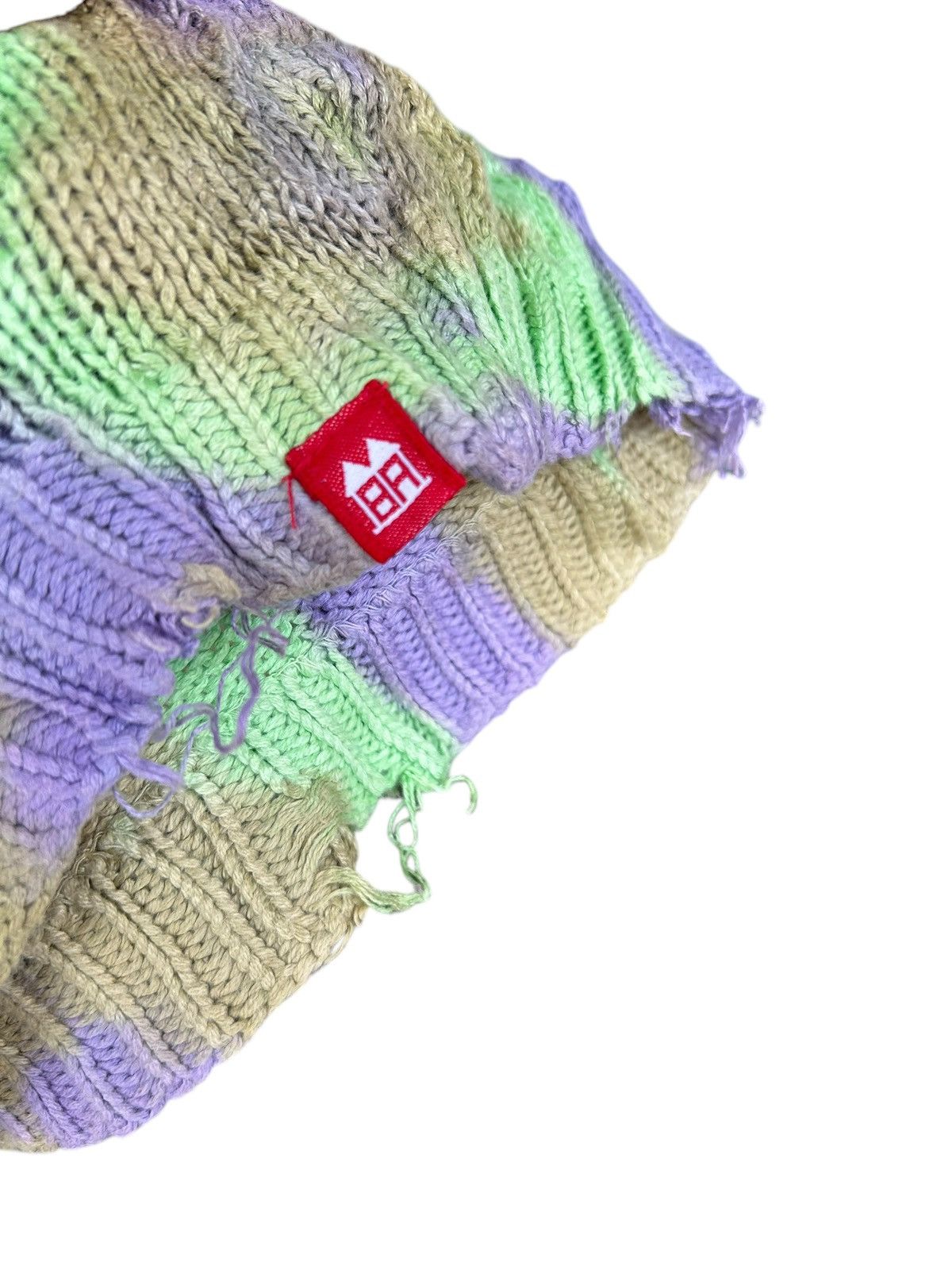 INHABIT × Japanese Brand Inhabitat Made in Japan Knitt Distressed Beanie Hats Size ONE SIZE - 9 Thumbnail