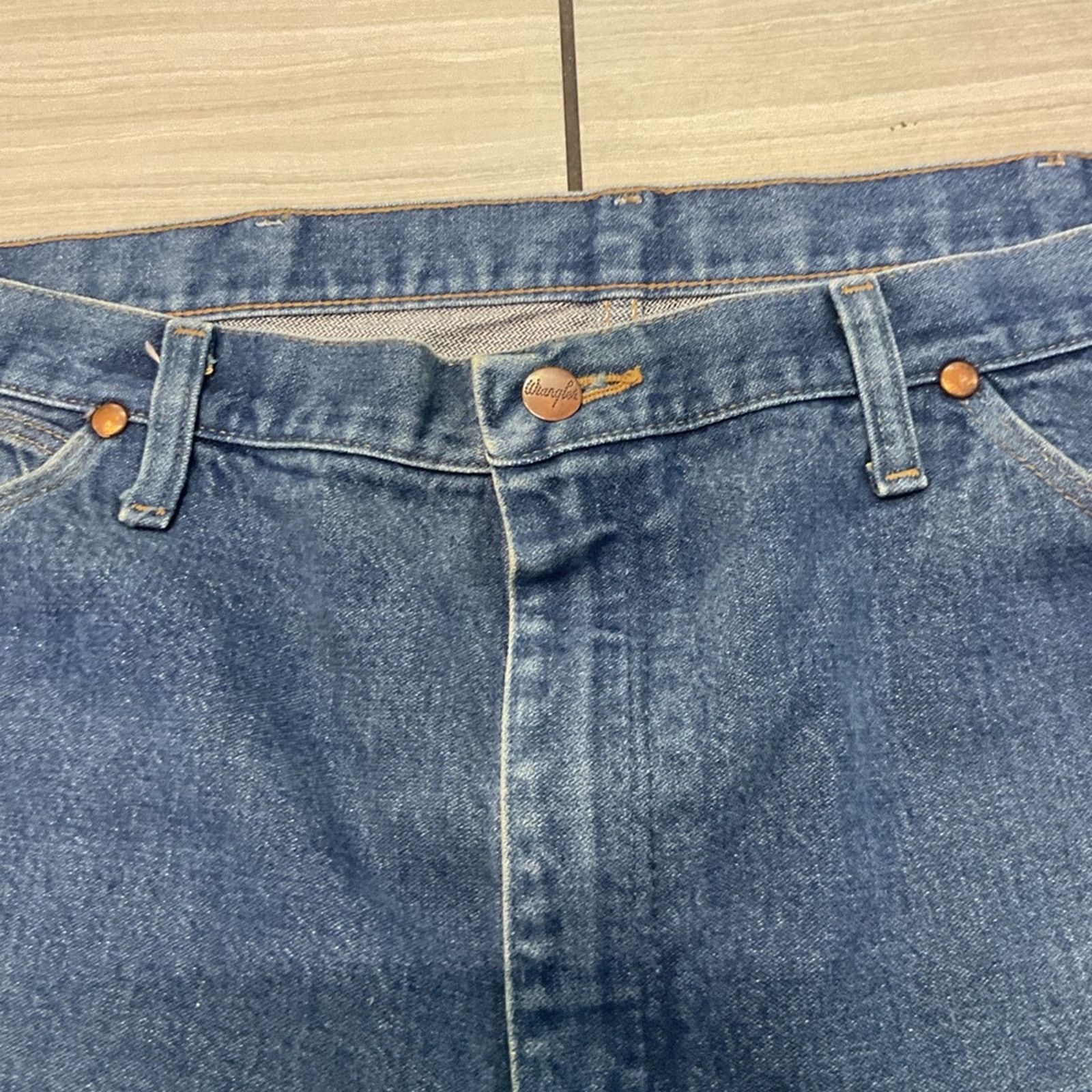 Wrangler Vintage 90s Wrangler Distressed Jeans Size US 40 / EU 56 - 4 Thumbnail