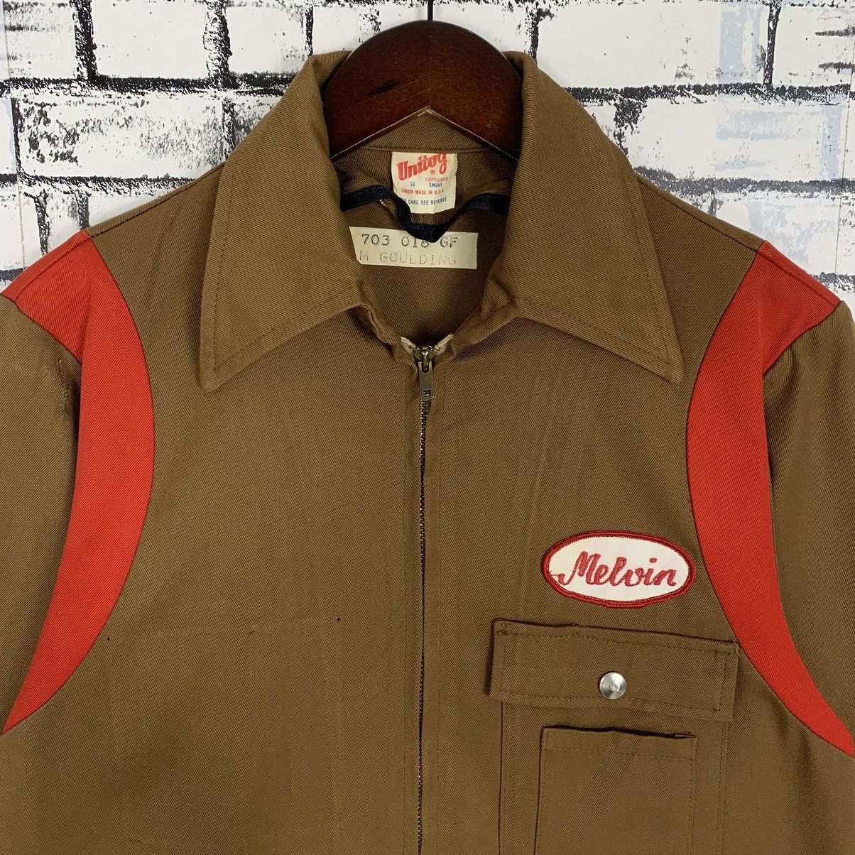 Vintage Unitog Company Short Union Made In USA Workwers Jacket Size US S / EU 44-46 / 1 - 2 Thumbnail