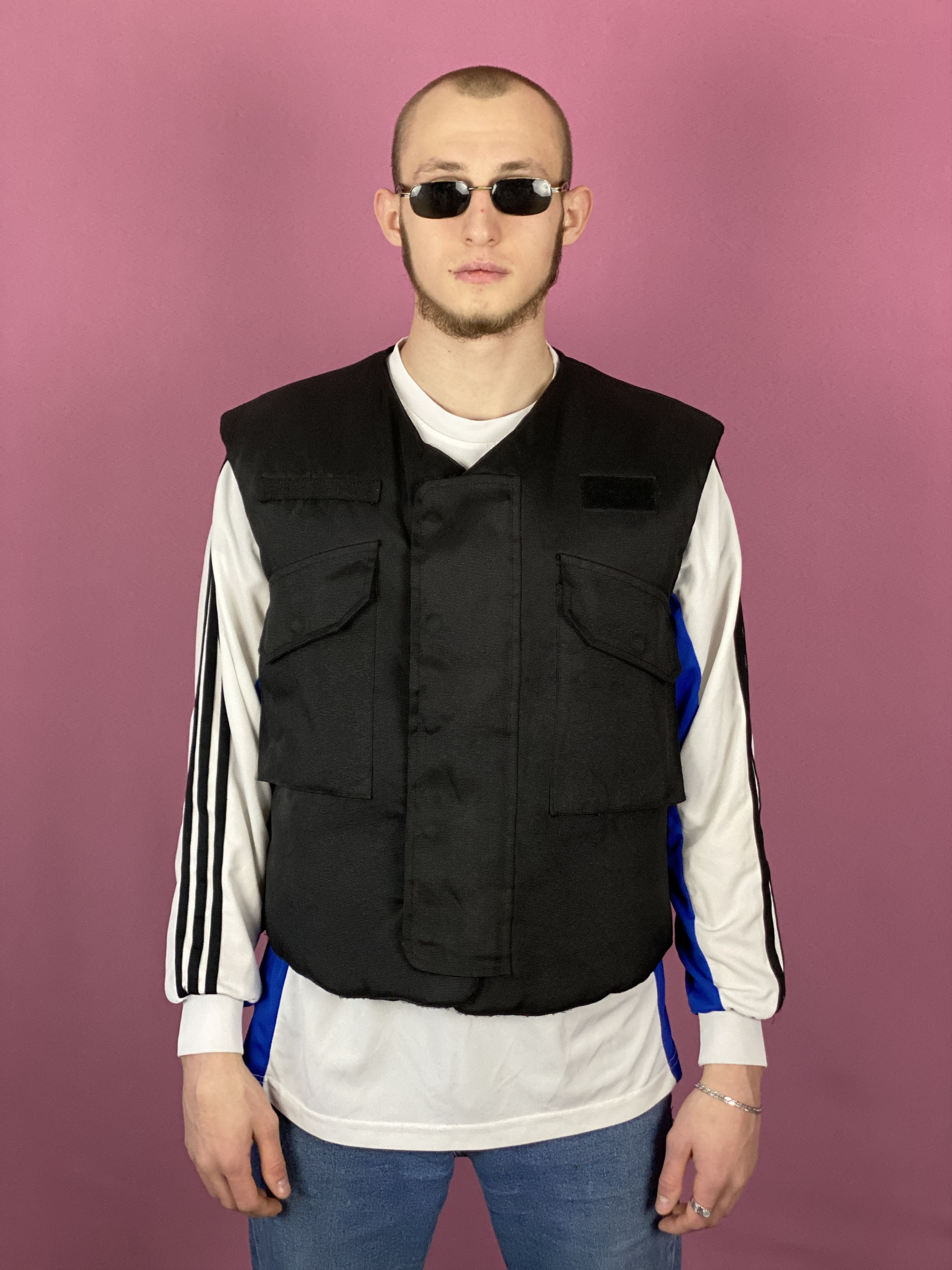 Alpha Industries × Vintage Alpha Industries Vintage Men's Utility Vest - XL Size US XL / EU 56 / 4 - 1 Thumbnail