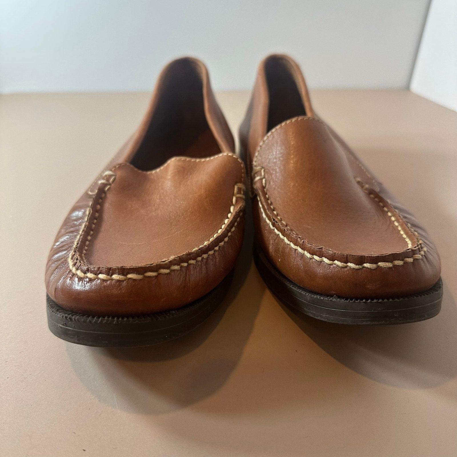 Other Decoys Auditions Leather Slip On Loafers Flats 10.5 10.5N Size US 10.5 / IT 40.5 - 4 Thumbnail