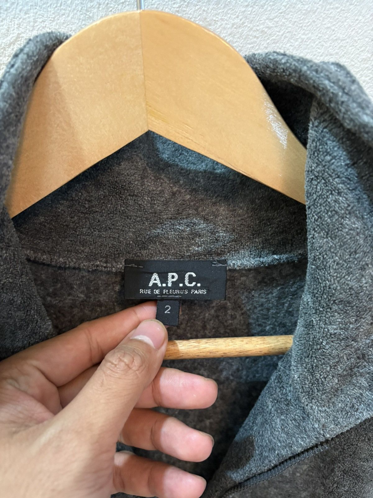 A.P.C. × Designer APC Rayon Hiver 1999 Fleece Sweaters Size US M / EU 48-50 / 2 - 8 Thumbnail