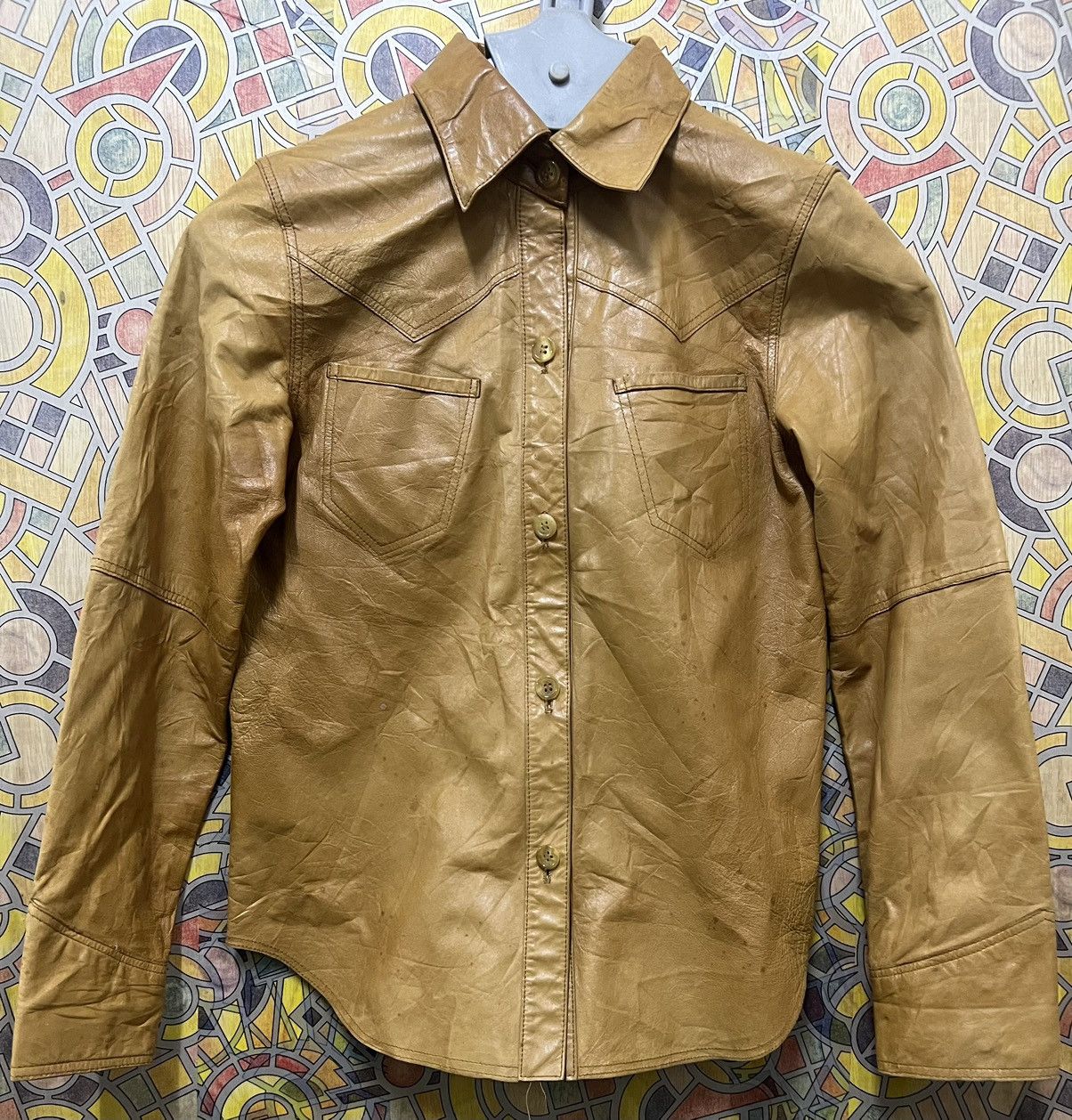 Leather × Michel Klein MICHEL KLEIN LEATHER Size US XS / EU 42 / 0 - 14 Thumbnail