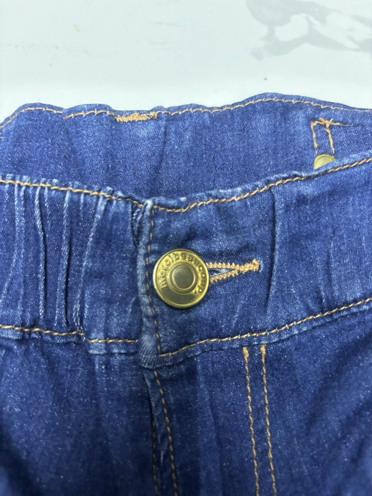 Issey Miyake × mercibeaucoup Vintage ISSEY MIYAKE MERCIBEAUCOUP BAGGY DENIM PANTS Size 28" / US 6 / IT 42 - 11 Thumbnail