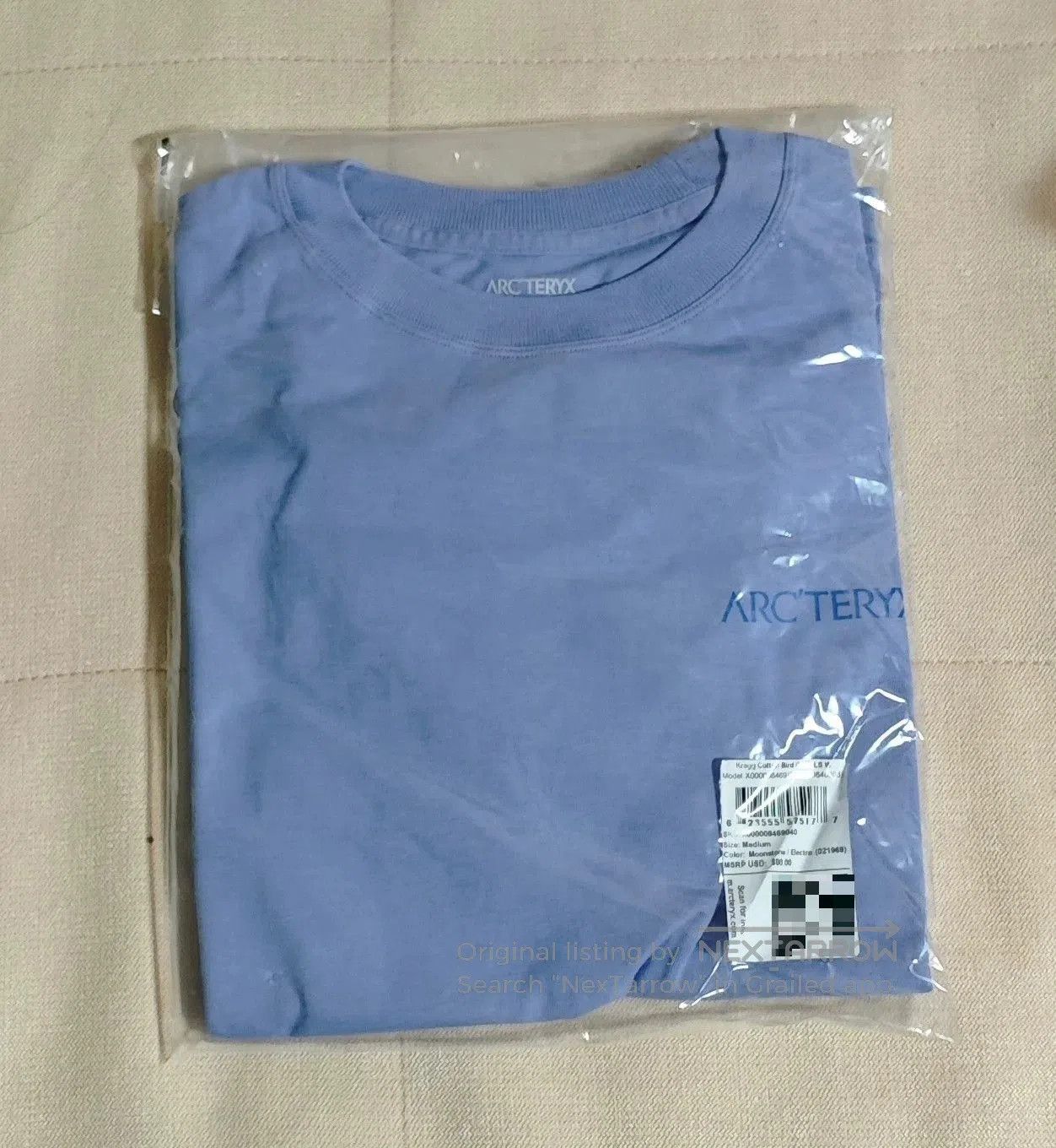 Arc'teryx Arcteryx Kragg Cotton Bird Crew Neck Shirt. Size XS / US 0-2 / IT 36-38 - 5 Thumbnail