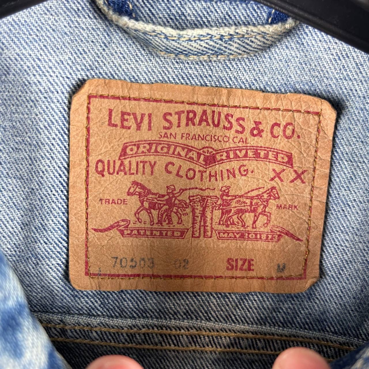 Levi's Vintage Destroyed Faded Boxy Denim Levi’s Jean Jacket Size US M / EU 48-50 / 2 - 6 Thumbnail