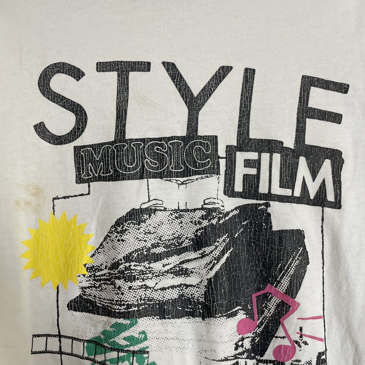 Hysteric Glamour 🇯🇵 RNA SLANG MUSIC FILM BOOKS STAGE PUNK ART TSHIRT Size US S / EU 44-46 / 1 - 9 Thumbnail
