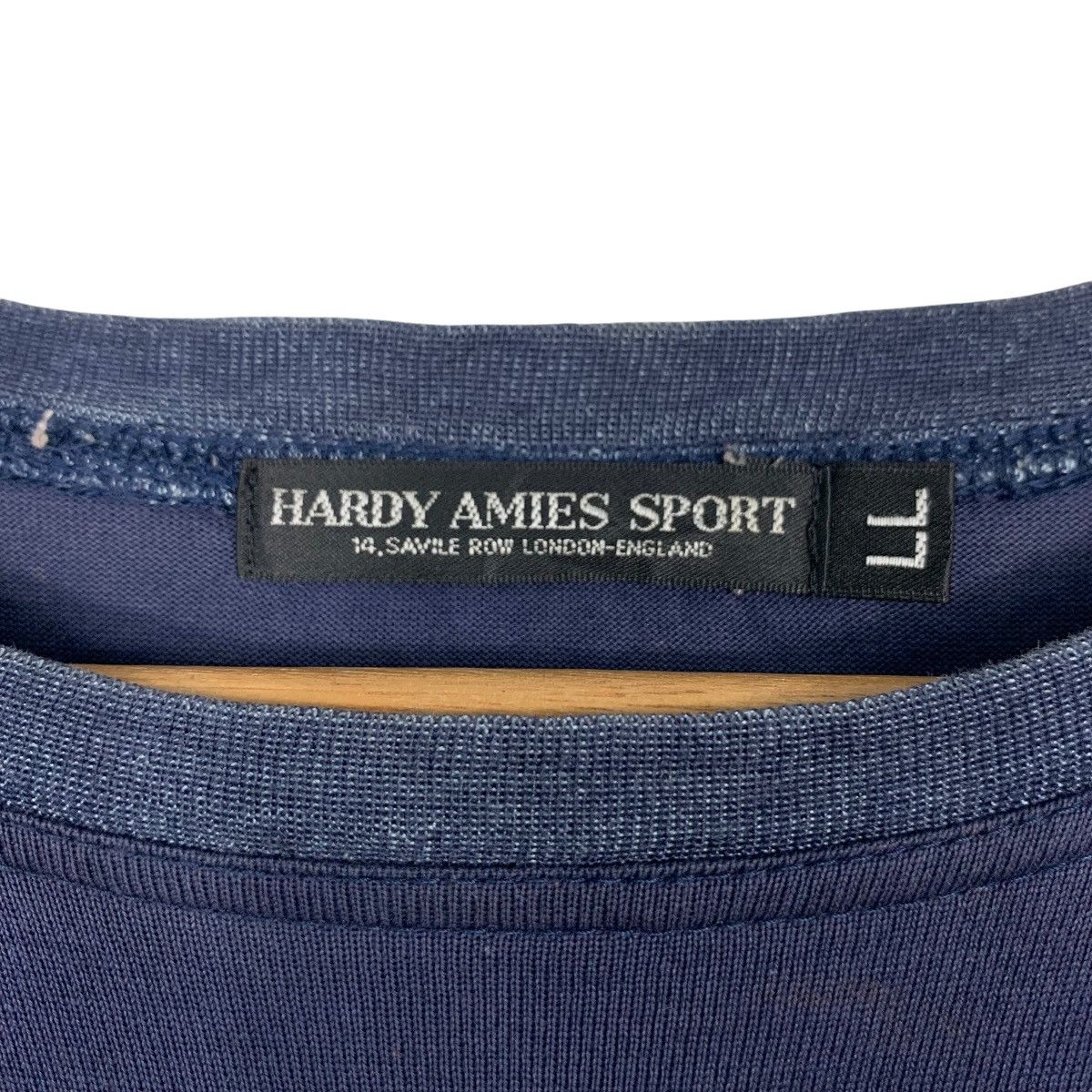 Hardy Amies HARRY AMIES Bull Yacht Club Embroidery Logo LS Tee 2344-C105 Size US L / EU 52-54 / 3 - 11 Thumbnail