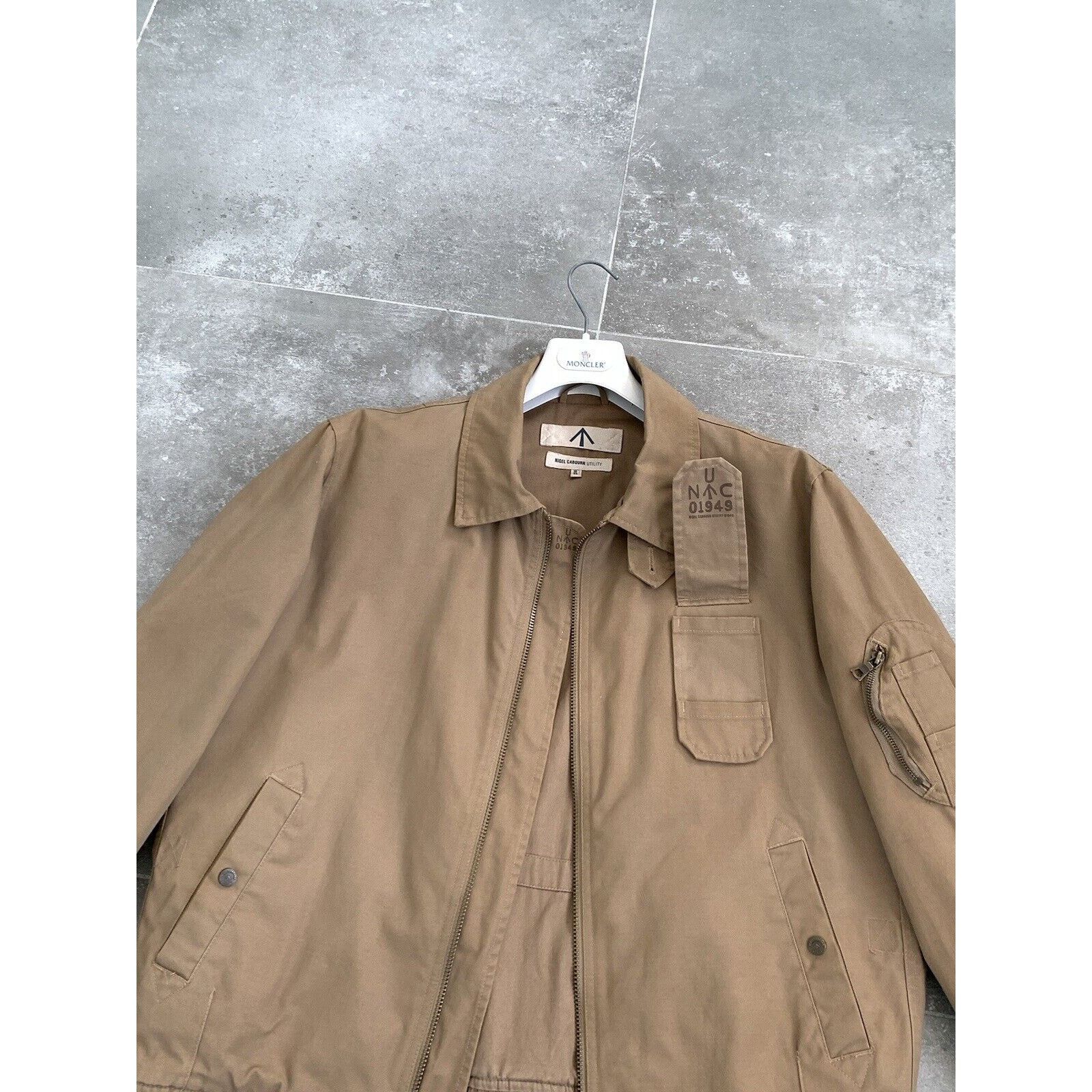 Nigel Cabourn Men's NIGEL CABOURN Utility Bomber Coat Jacket Size XL EU 54 Size US XL / EU 56 / 4 - 5 Thumbnail