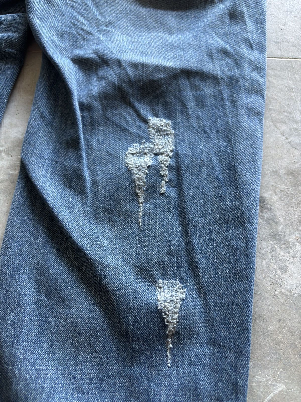 Dolce & Gabbana DOLCE & GABBANA distressed slim fit style Size US 35 - 15 Thumbnail