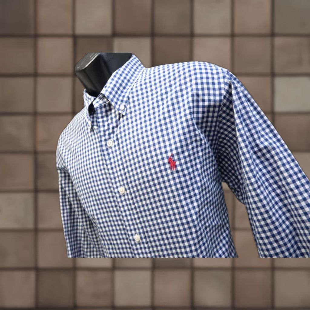 Polo Ralph Lauren Dress Shirt Long Sleeve Mens Size Large