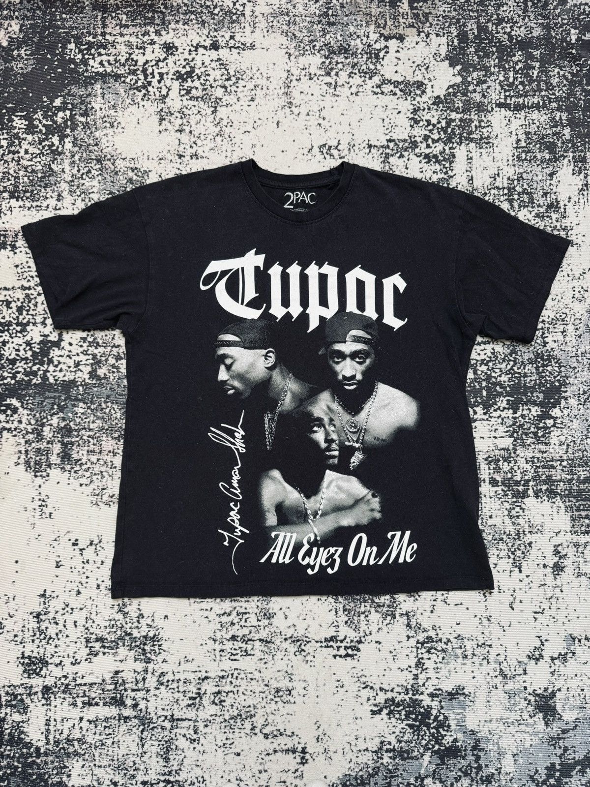Vintage Tupac 2pac vintage tee black M Size US M / EU 48-50 / 2 - 1 Thumbnail