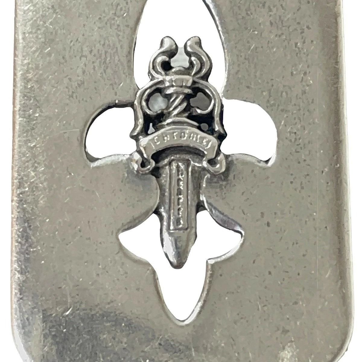Chrome Hearts CHROME HEARTS LARGE CUT OUT FLEUR DAGGER DOG TAG Size ONE SIZE - 3 Thumbnail