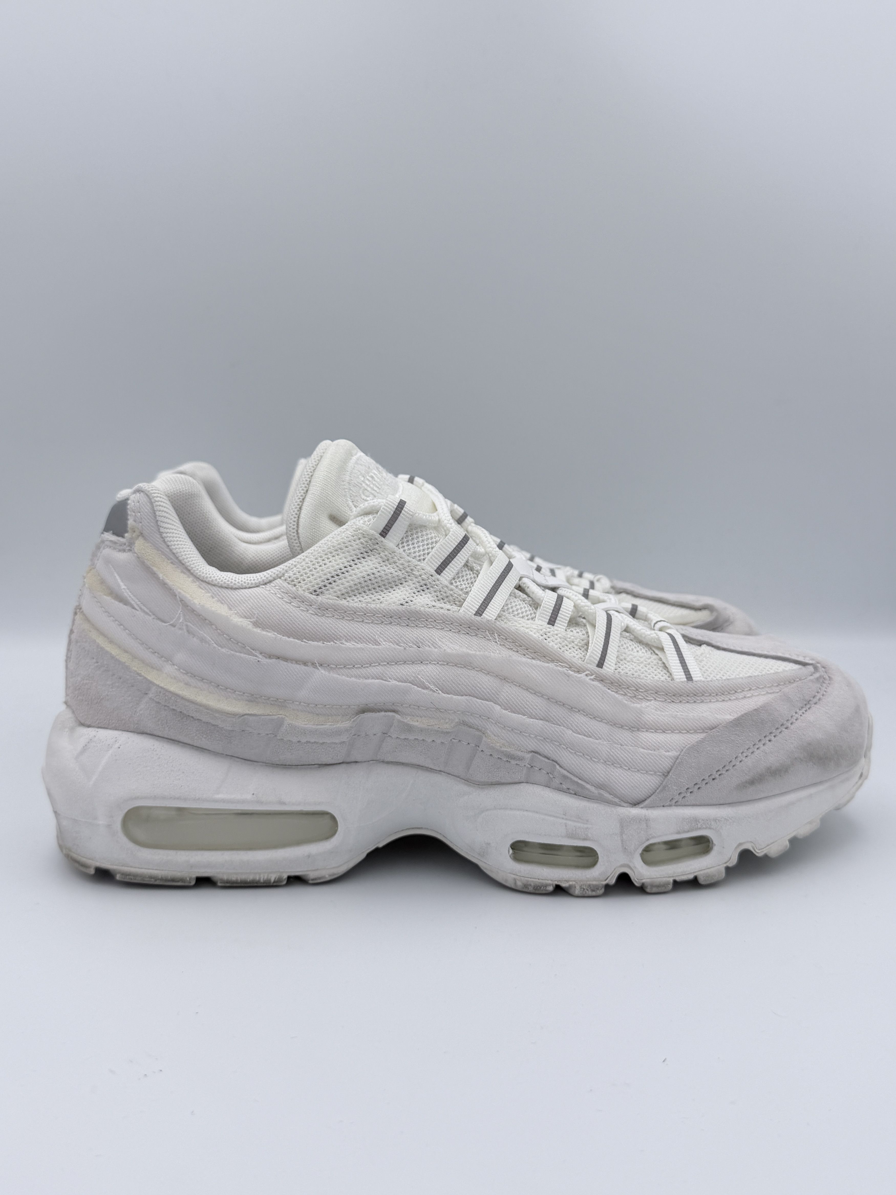 Comme des Garcons × Nike Comme des Garcons Nike Air Max 95 White Size US 8 / EU 41 - 4 Thumbnail