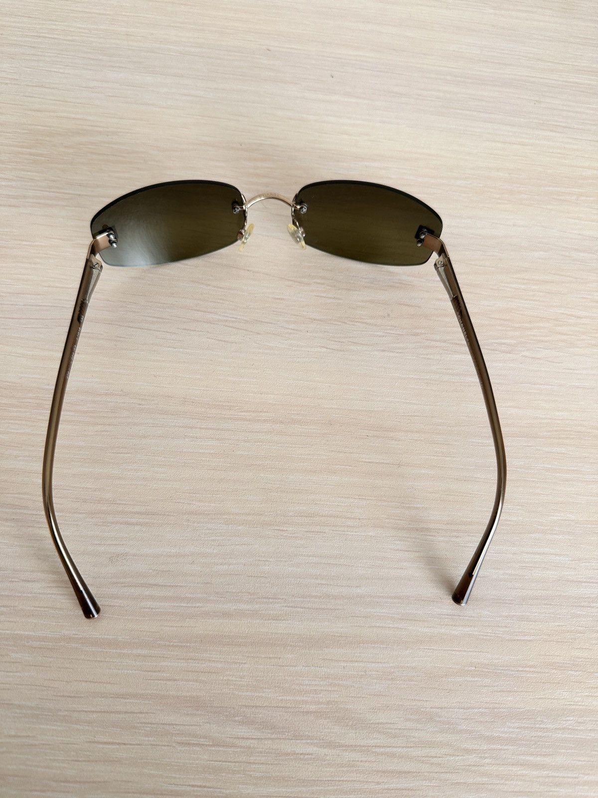 Chanel Chanel 4067 Rimless Sunglasses (Vintage Y2K / Archive) Size ONE SIZE - 4 Thumbnail