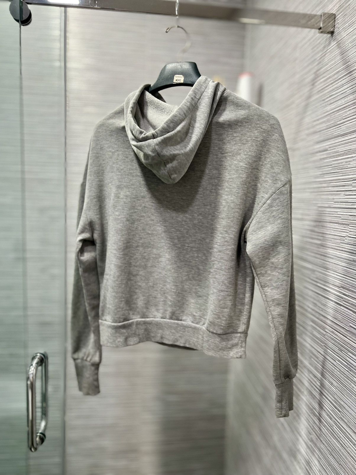 H&M H&M Gray Womens Floral Embroidered Hoodie Sweatshirt XS Size XS / US 0-2 / IT 36-38 - 8 Thumbnail