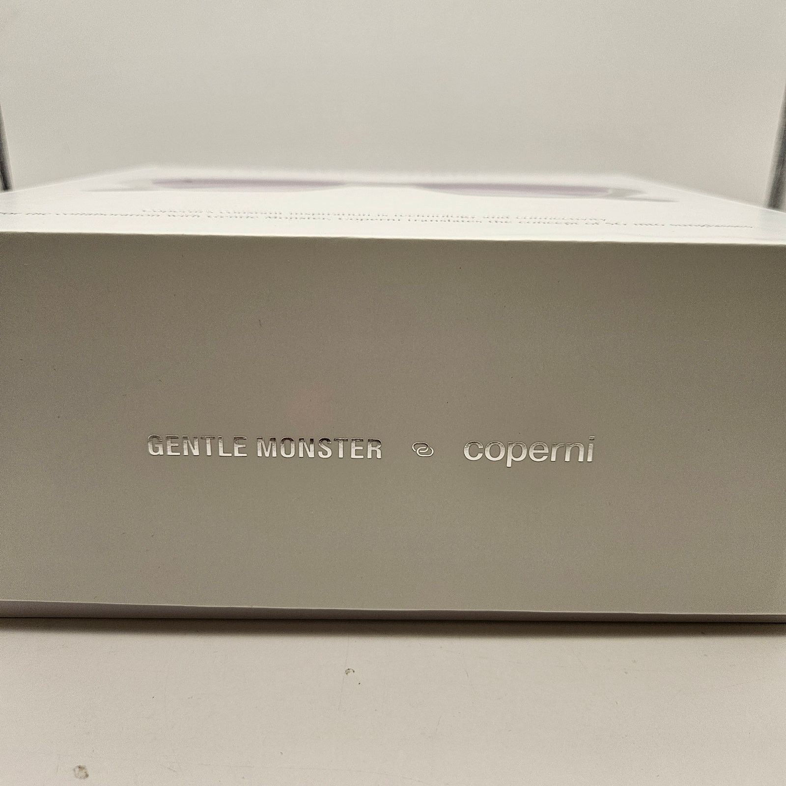 Gentle Monster GENTLE MONSTER X COPPERNI 5G 01 WHITE SUNGLASSES 52-19-144 Size ONE SIZE - 3 Thumbnail