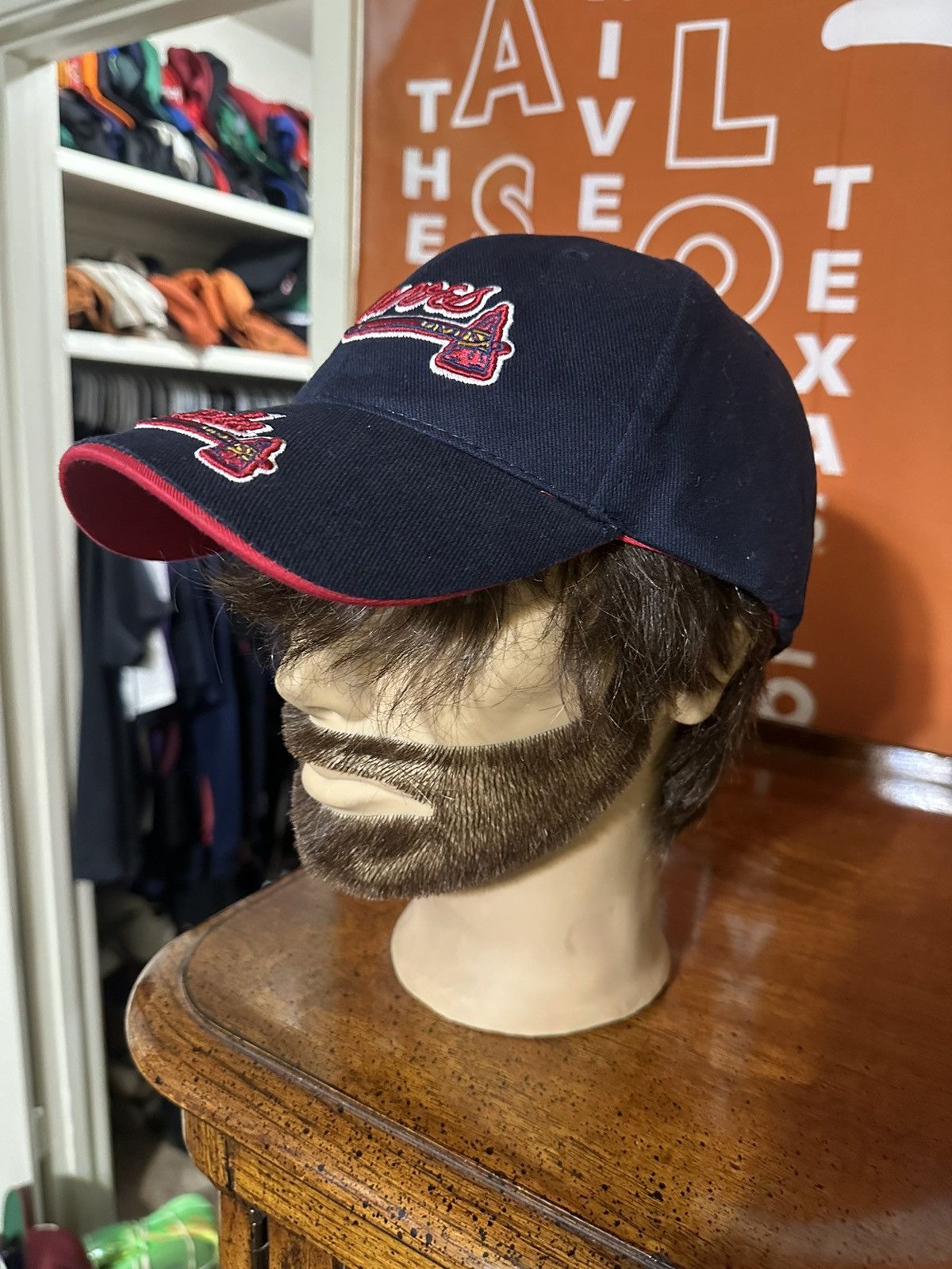 MLB × Vintage Vintage MLB Atlanta Braves “home of the brave” hat 90s Size ONE SIZE - 6 Thumbnail