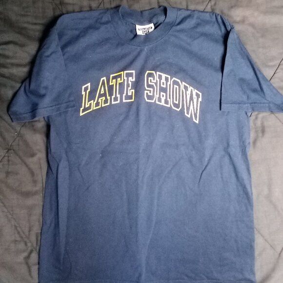 Vintage Vintage 90s Lee Late Show David Letterman T-Shirt Size US L / EU 52-54 / 3 - 2 Thumbnail