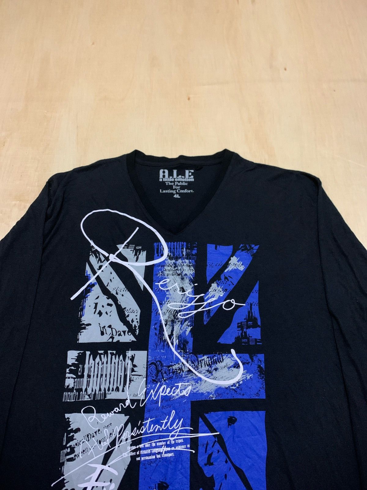 If Six Was Nine × Japanese Brand × Le Grande Bleu (L.G.B.) Y2k A Little Emotion Ifsixwasnine Longsleeve Size US XL / EU 56 / 4 - 2 Thumbnail