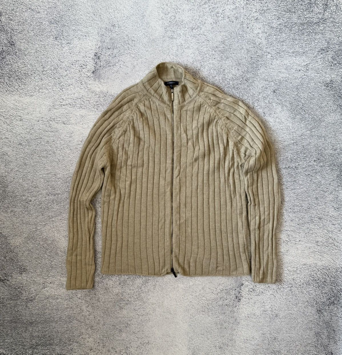 Burberry Burberry London Men Wool Full Zip Sweater XL Italy Logo Size US XL / EU 56 / 4 - 3 Thumbnail