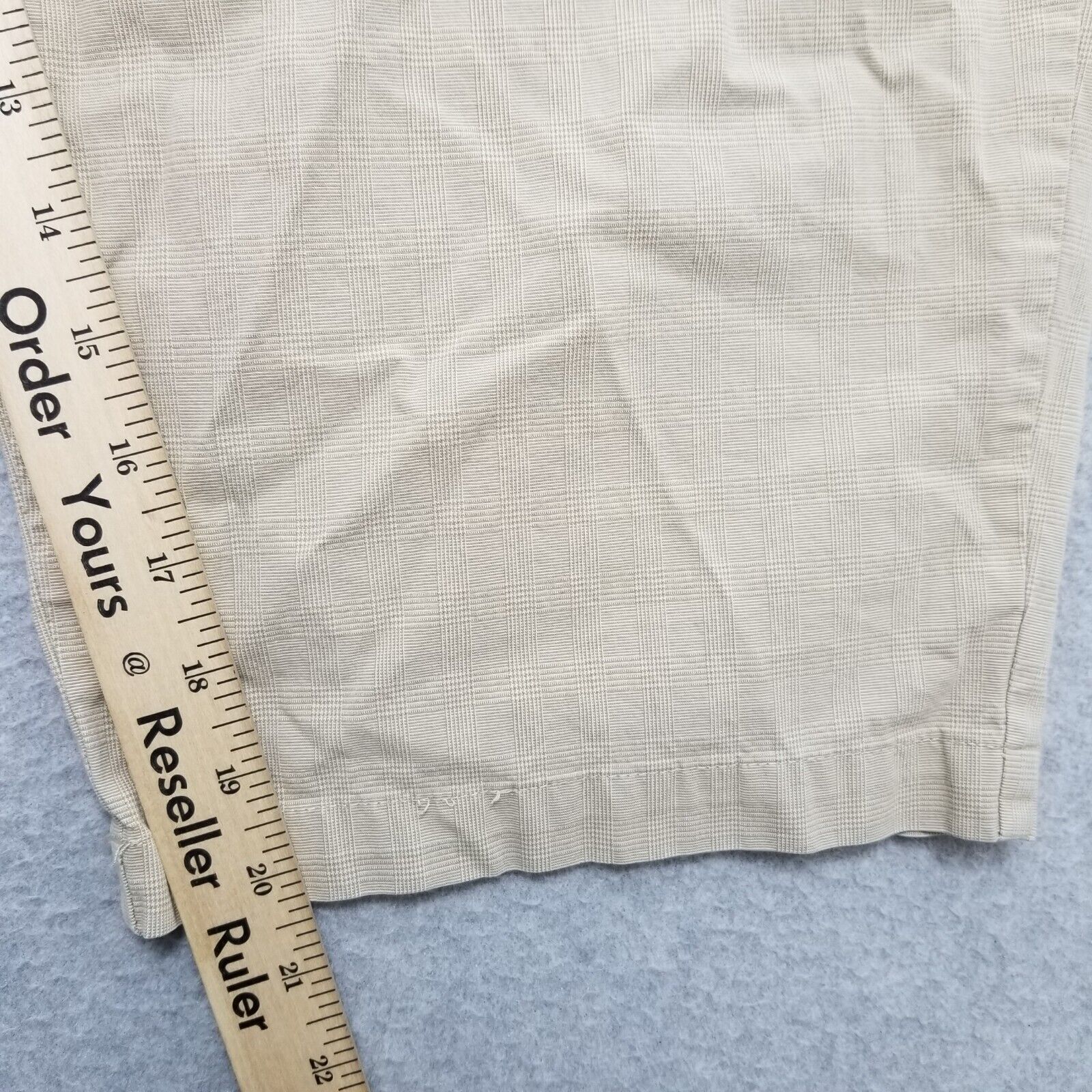 Dockers Dockers Pants Womens 22 Pockets Capri 41x20 Casual Plaid Size 41" - 5 Thumbnail