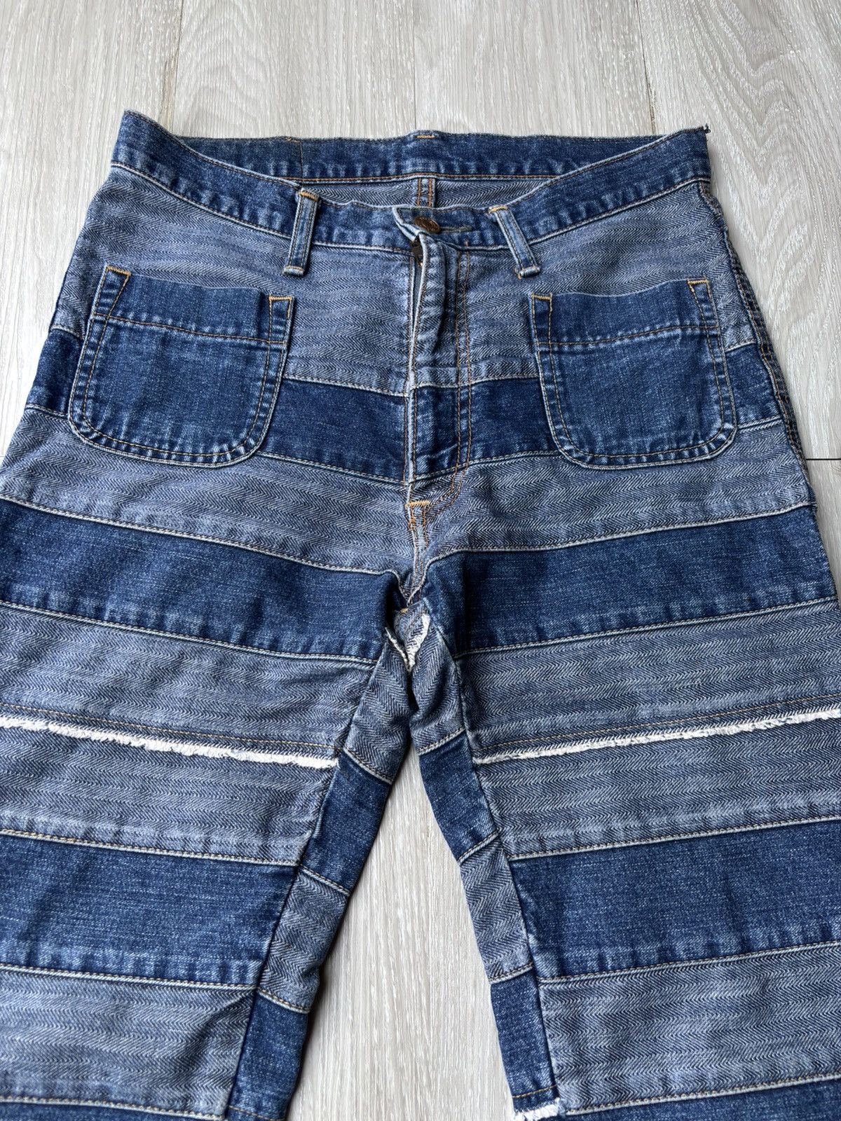 Hysteric Glamour × Japanese Brand HYSTERIC GLAMOUR haggi jeans Size US 27 - 4 Thumbnail