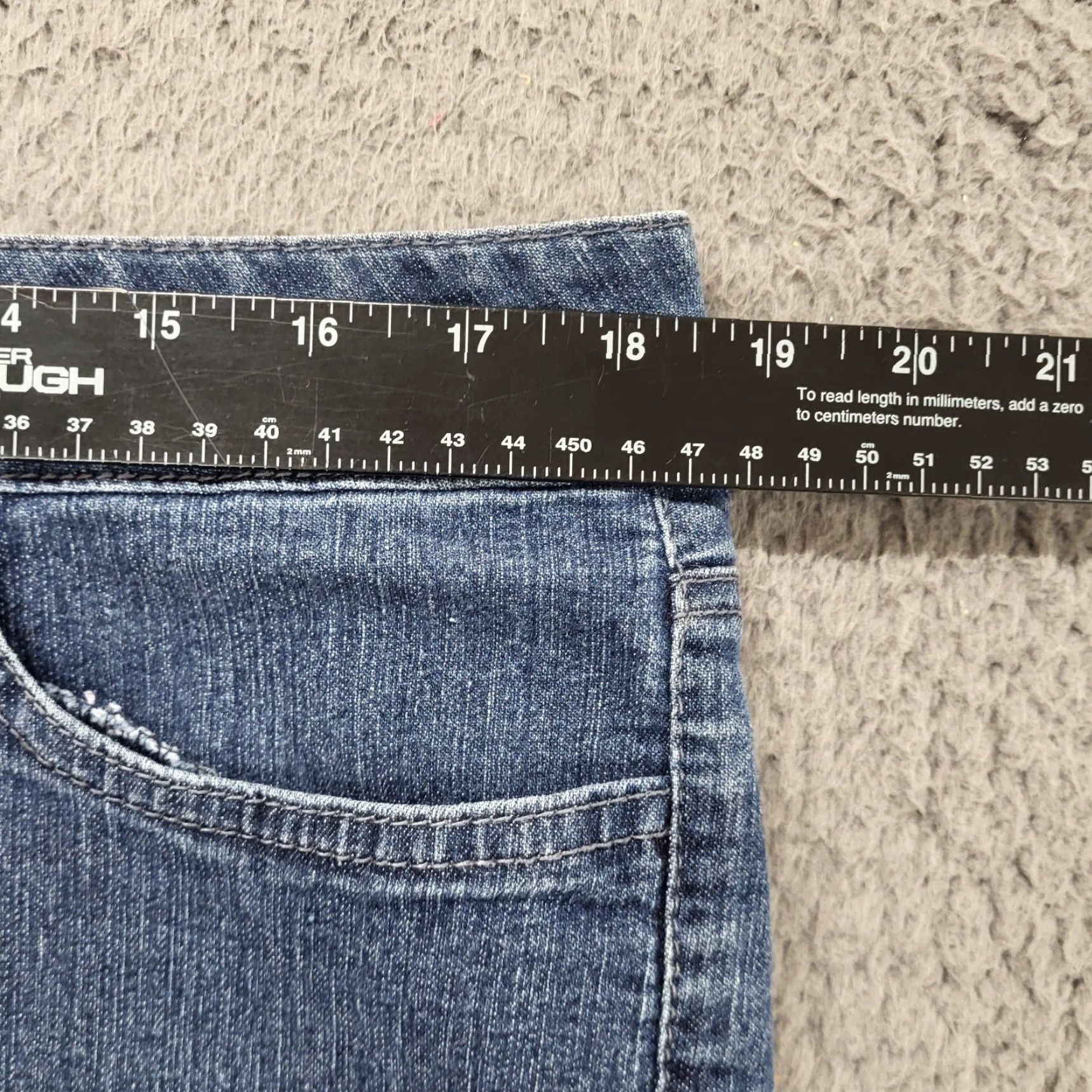 Vintage Hannah Jeans Shorts Women's Size 14 Bermuda Denim City Beach Work Hiking Sun Size 36" / US 14 / IT 50 - 7 Thumbnail