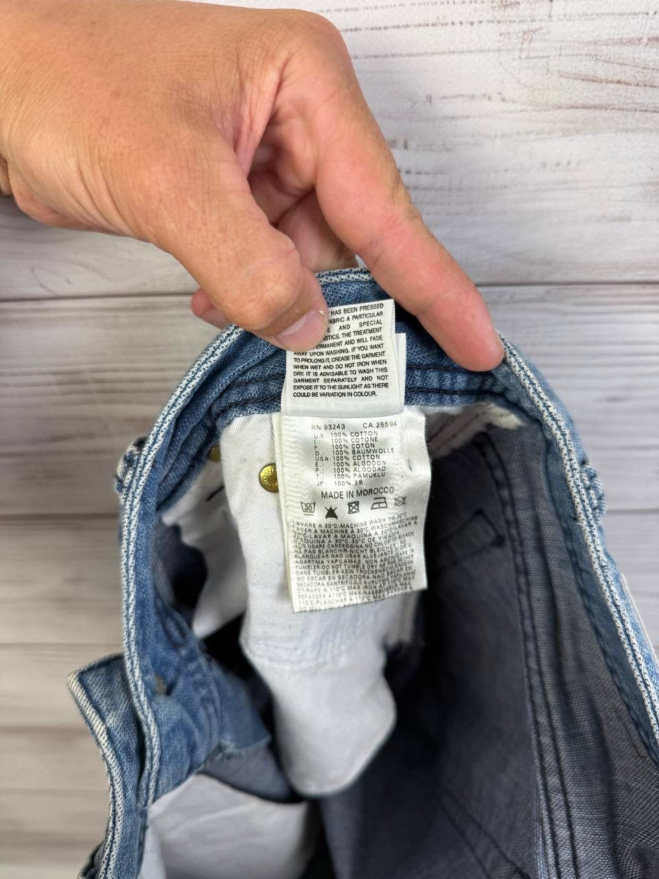Diesel Vintage 90’s Diesel Jeans Avantgarde Pocket Designer Japanes Size US 33 - 17 Thumbnail