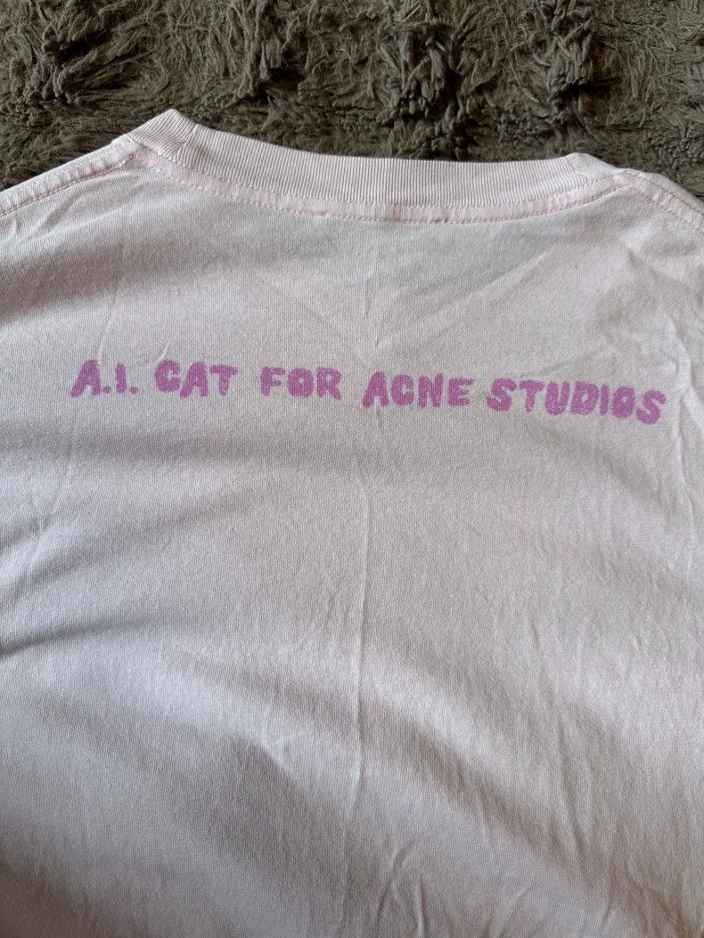 Acne Studios acne studios Light pink round-neck T-shirt Size US S / EU 44-46 / 1 - 5 Thumbnail