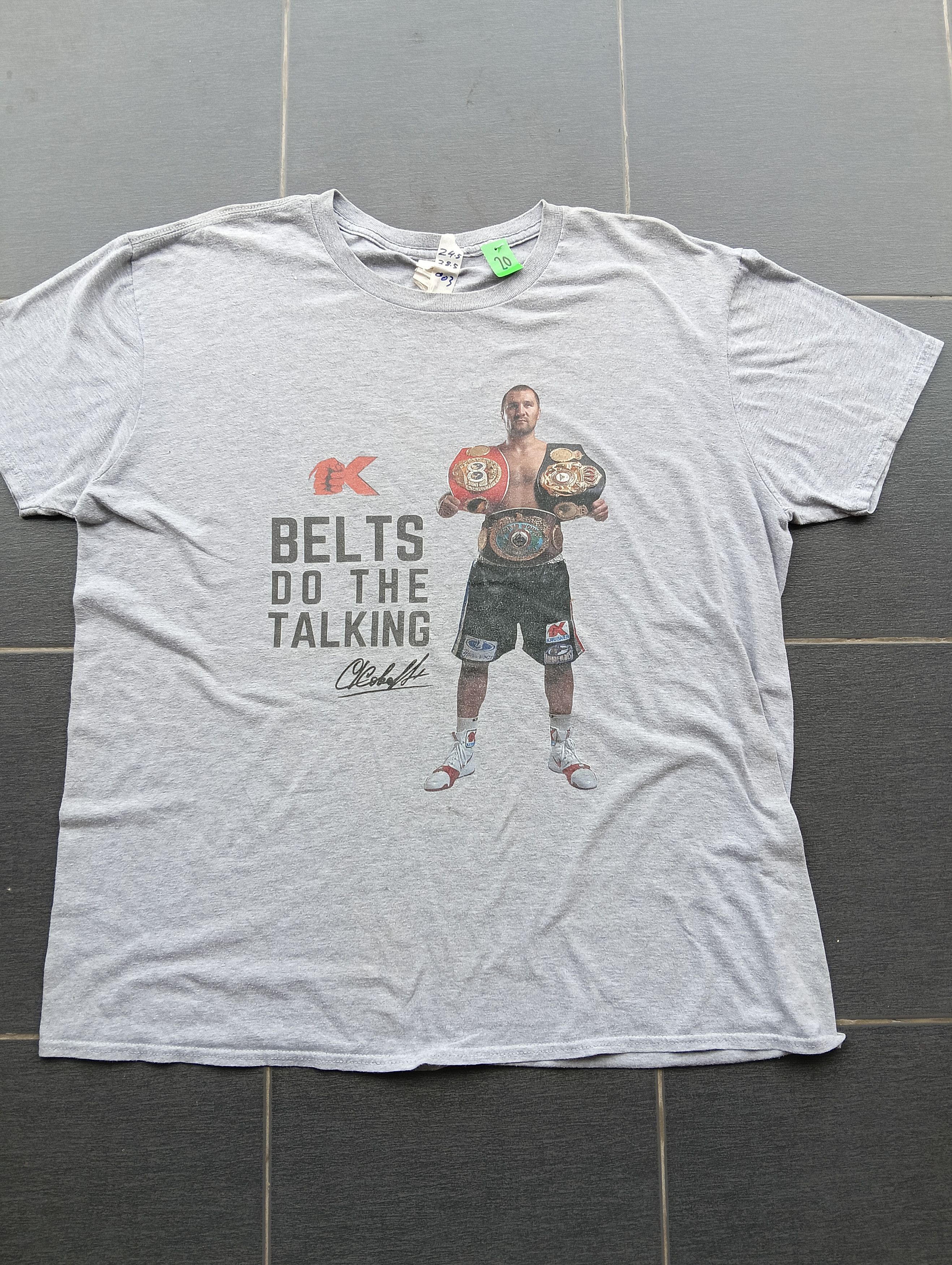 Other belts to the talking boxing tyson fury shirt BIG LOGO Size US XL / EU 56 / 4 - 1 Thumbnail