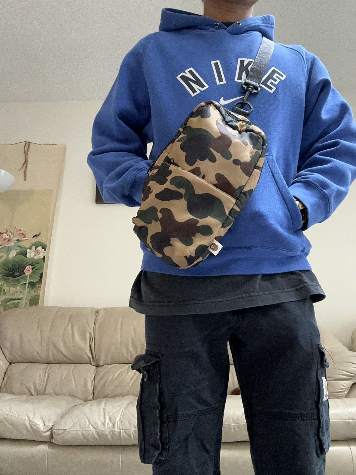 Bape Camo Sling Bag Size ONE SIZE - 6 Thumbnail