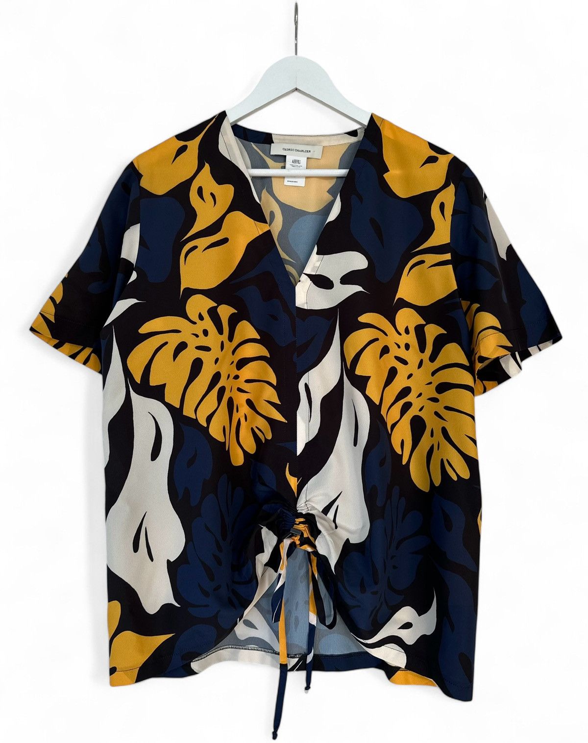 Cedric Charlier Cedric Charlier Floral Blouse Shirt Women's Size US 10 GB 12 Size L / US 10 / IT 46 - 1 Thumbnail