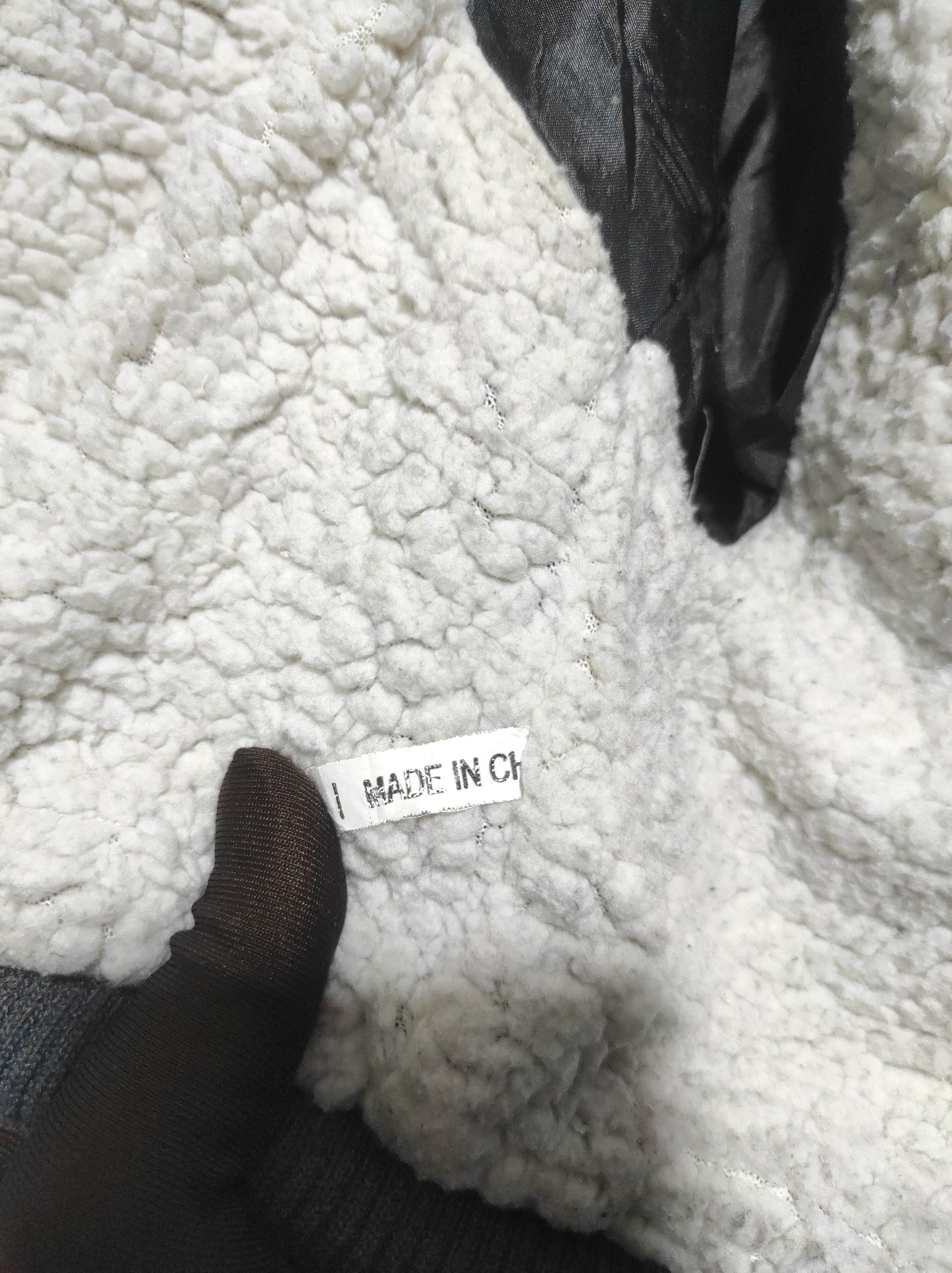 Hysteric Glamour Skull Sherpa Batwing Zip Fur Hoodie ifsixwasnine lgb style Size US M / EU 48-50 / 2 - 13 Thumbnail