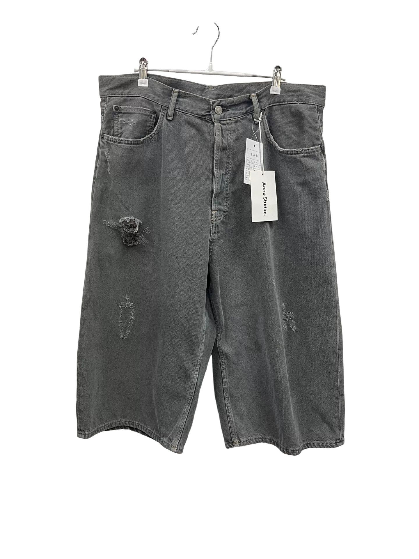 Acne Studios Acne Studios Distressed Denim Shorts 33 Size US 33 - 1 Thumbnail